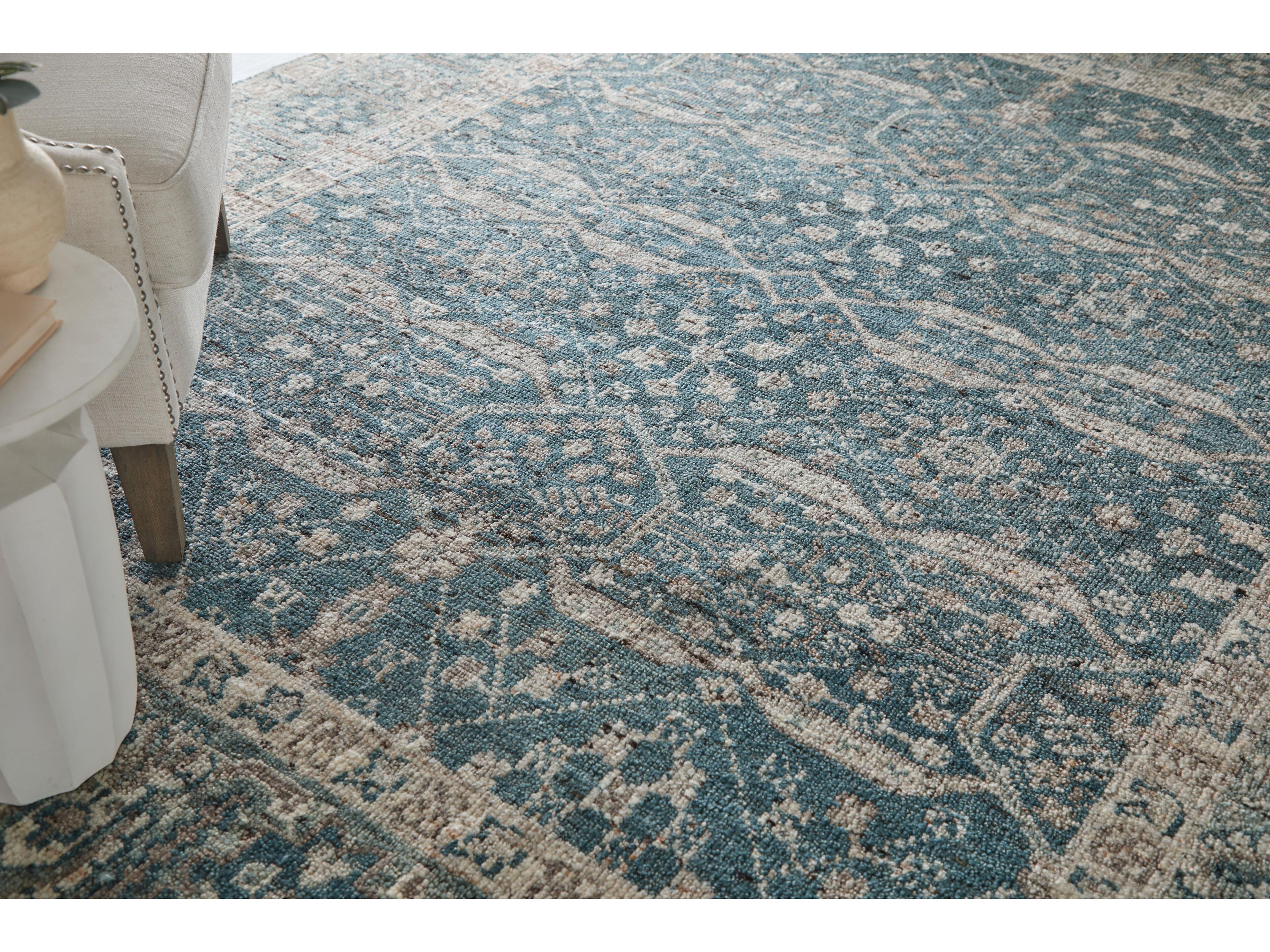 Feizy Rugs Lynwood Bordered Runner Area Rug