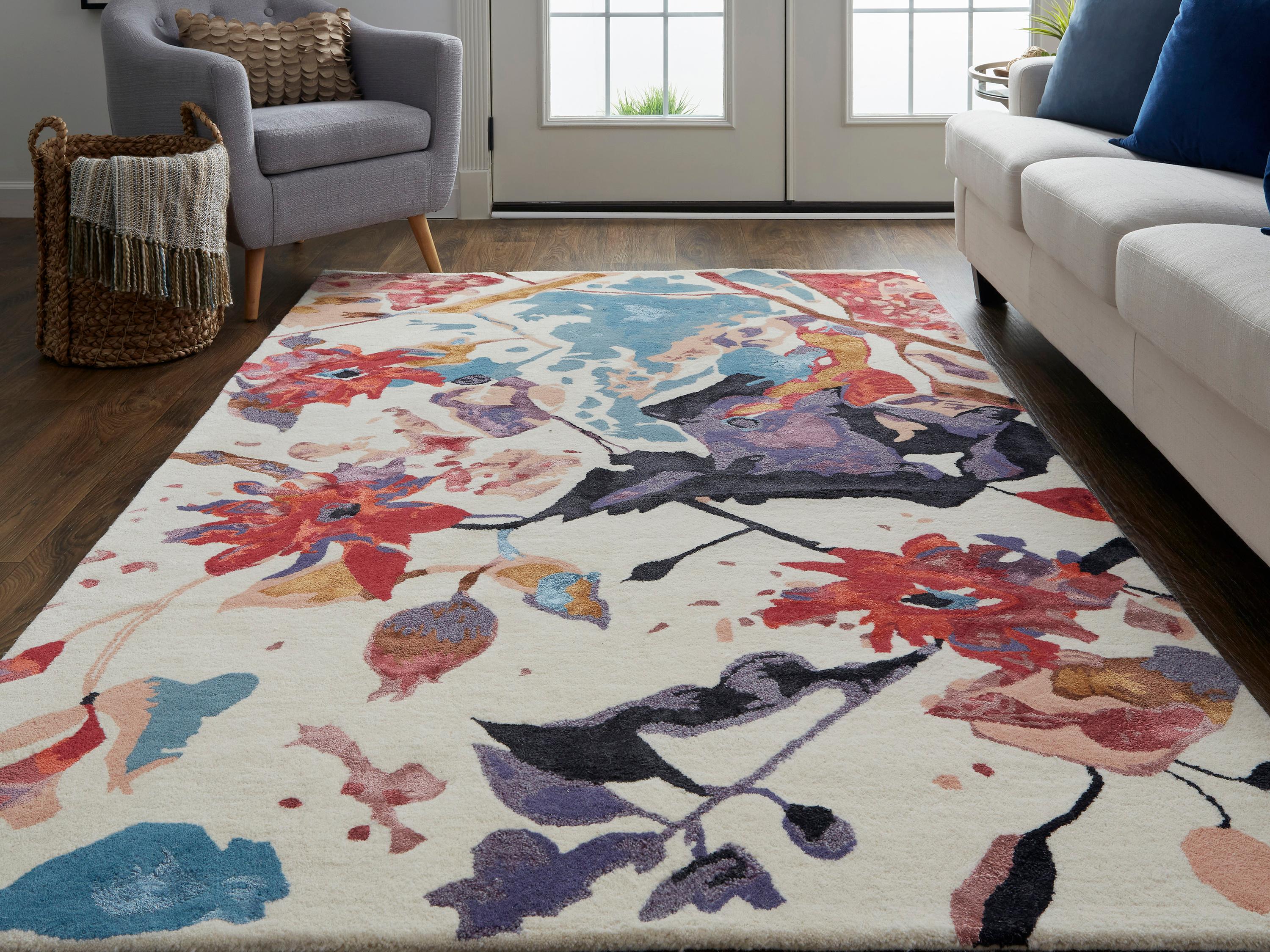 Feizy Rugs Dafney Floral Area Rug