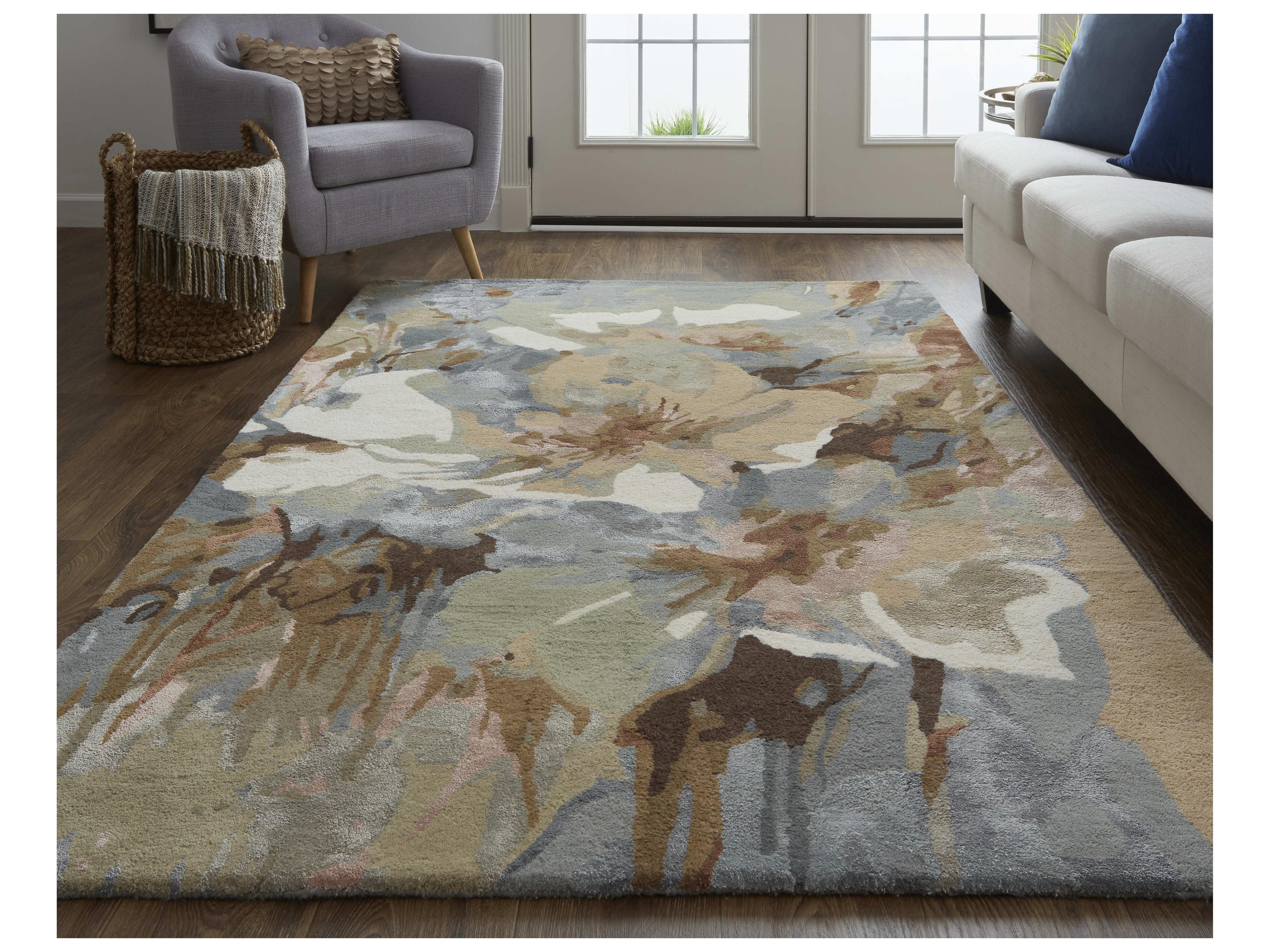 Feizy Rugs Dafney Floral Area Rug