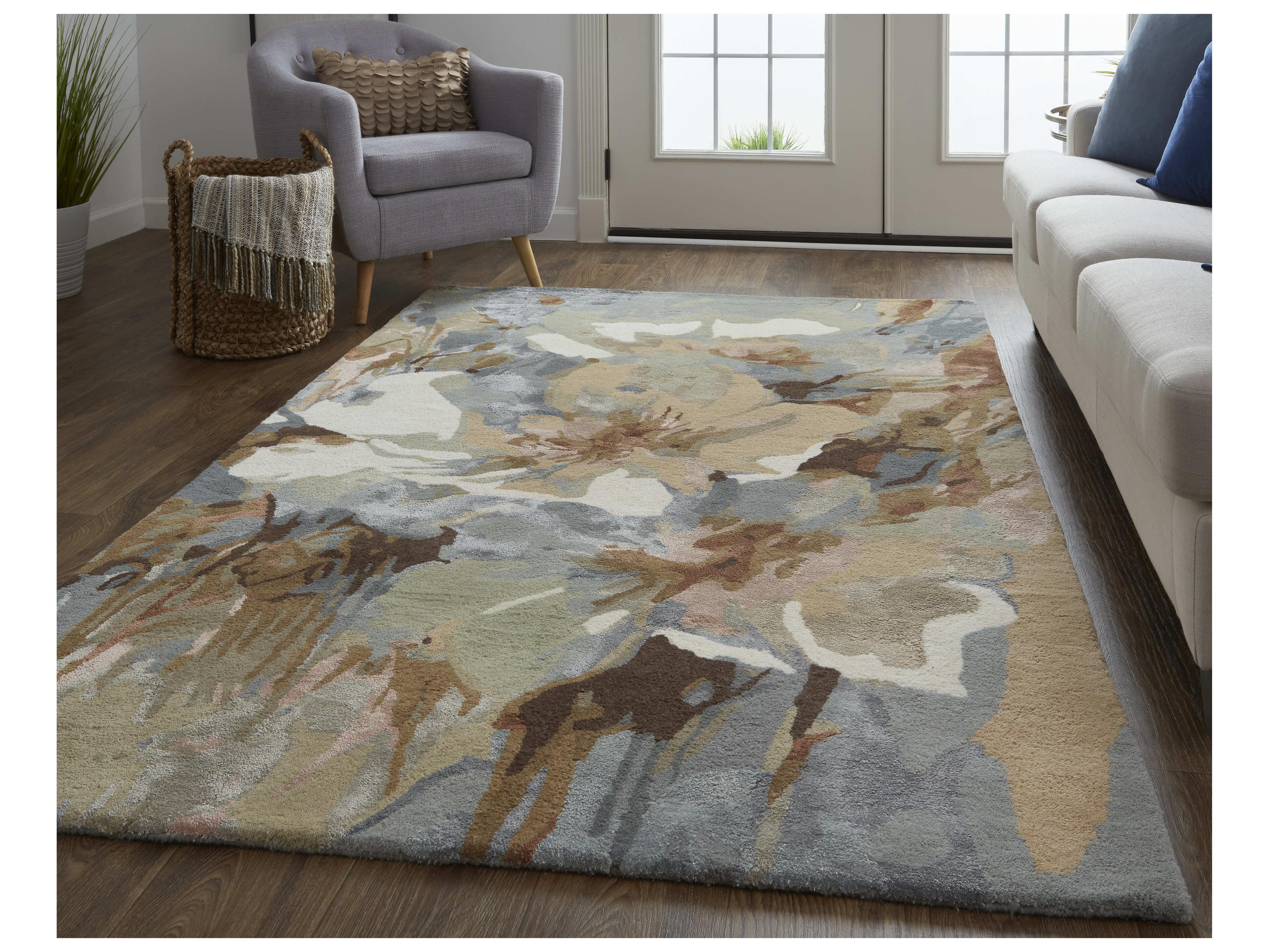 Feizy Rugs Dafney Floral Area Rug