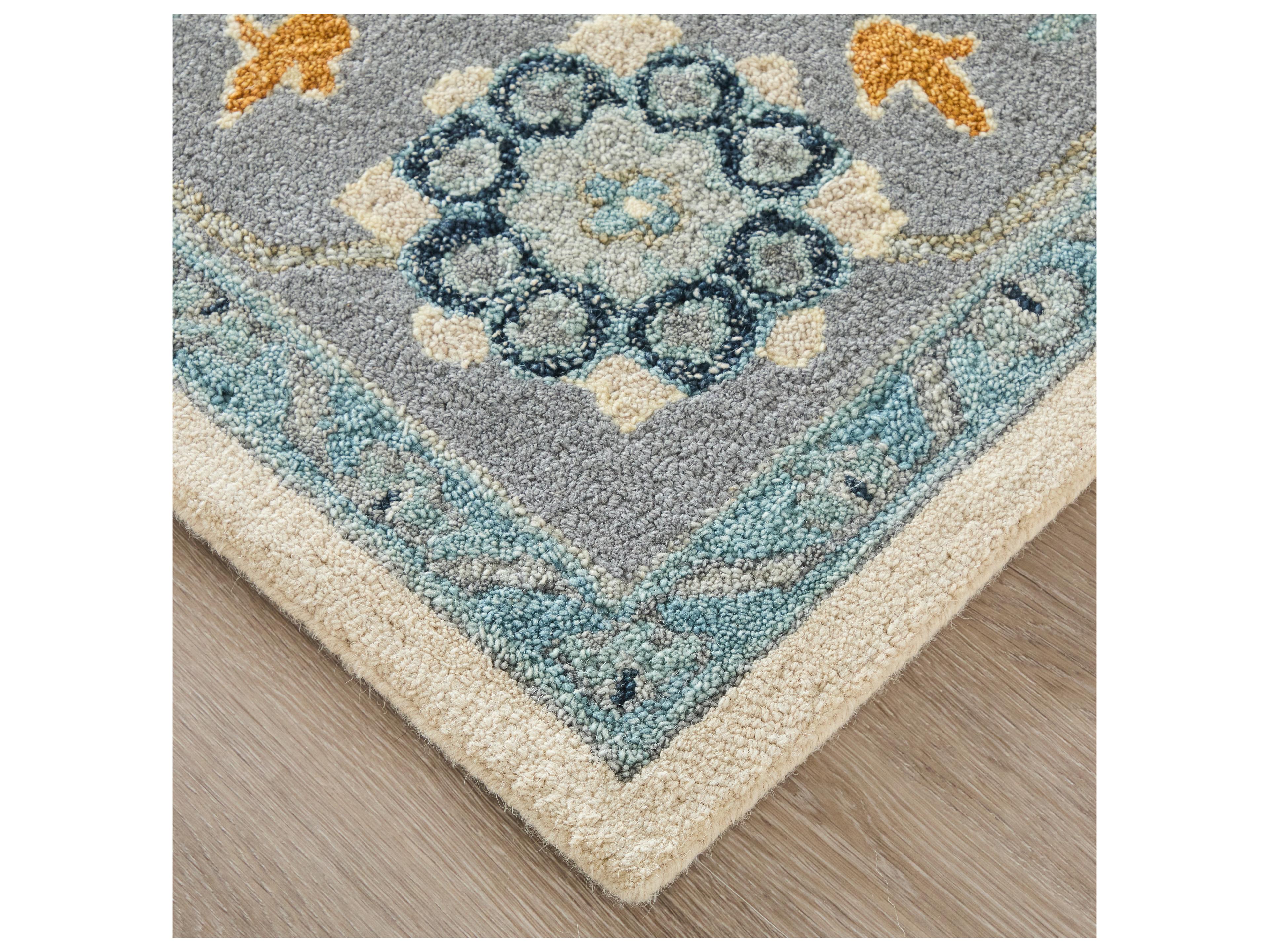 Feizy Rugs Springfield Bordered Runner Area Rug