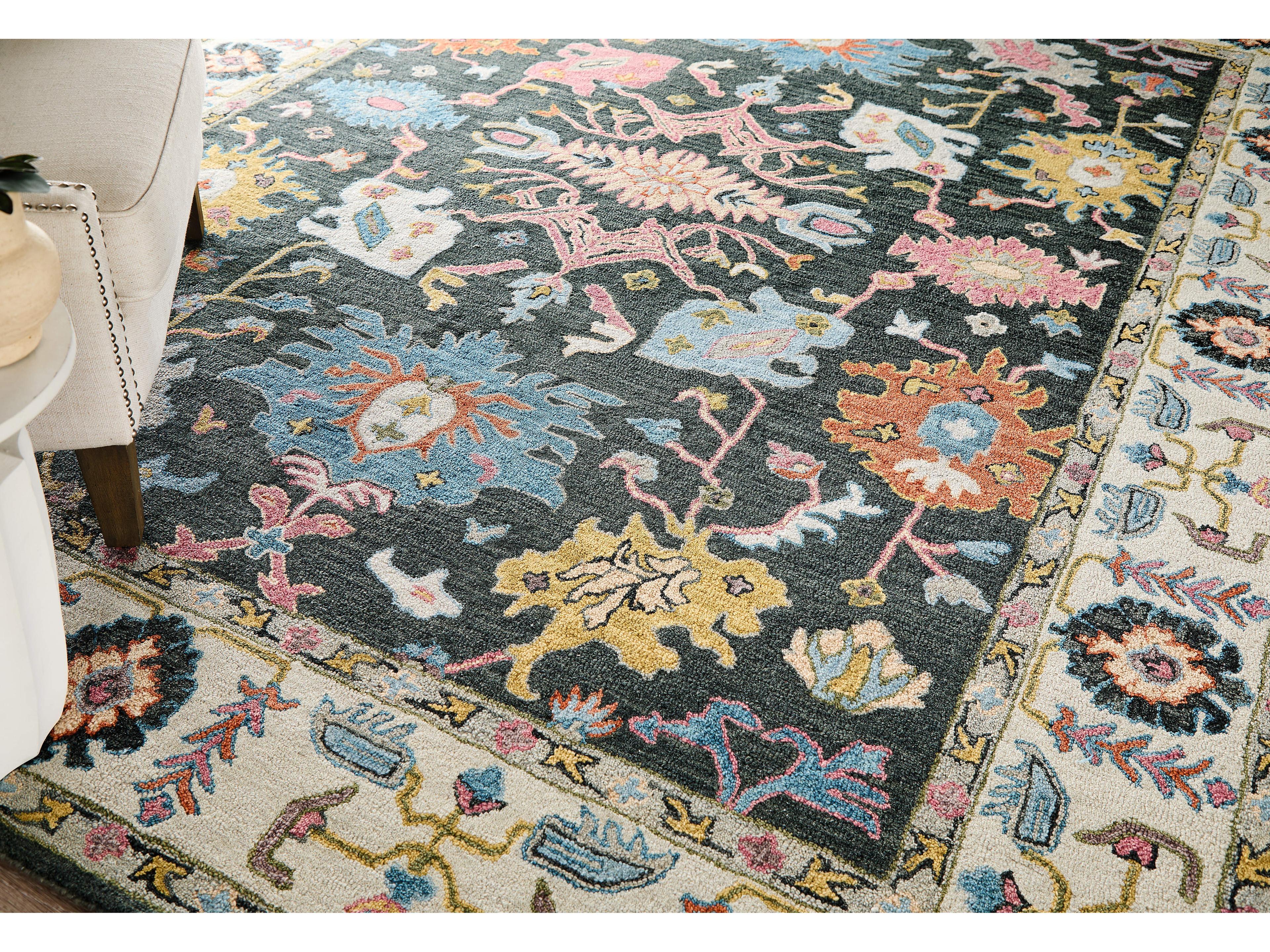 Feizy Rugs Springfield Bordered Runner Area Rug