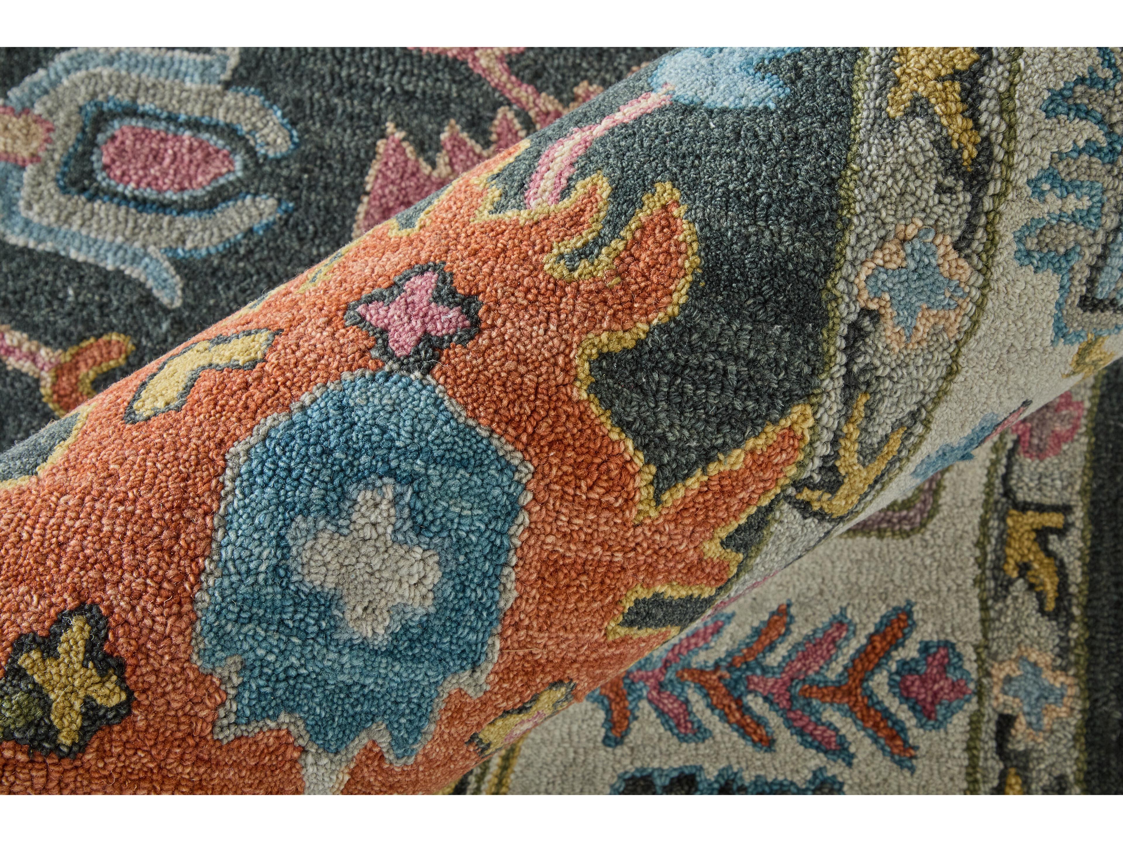 Feizy Rugs Springfield Bordered Runner Area Rug