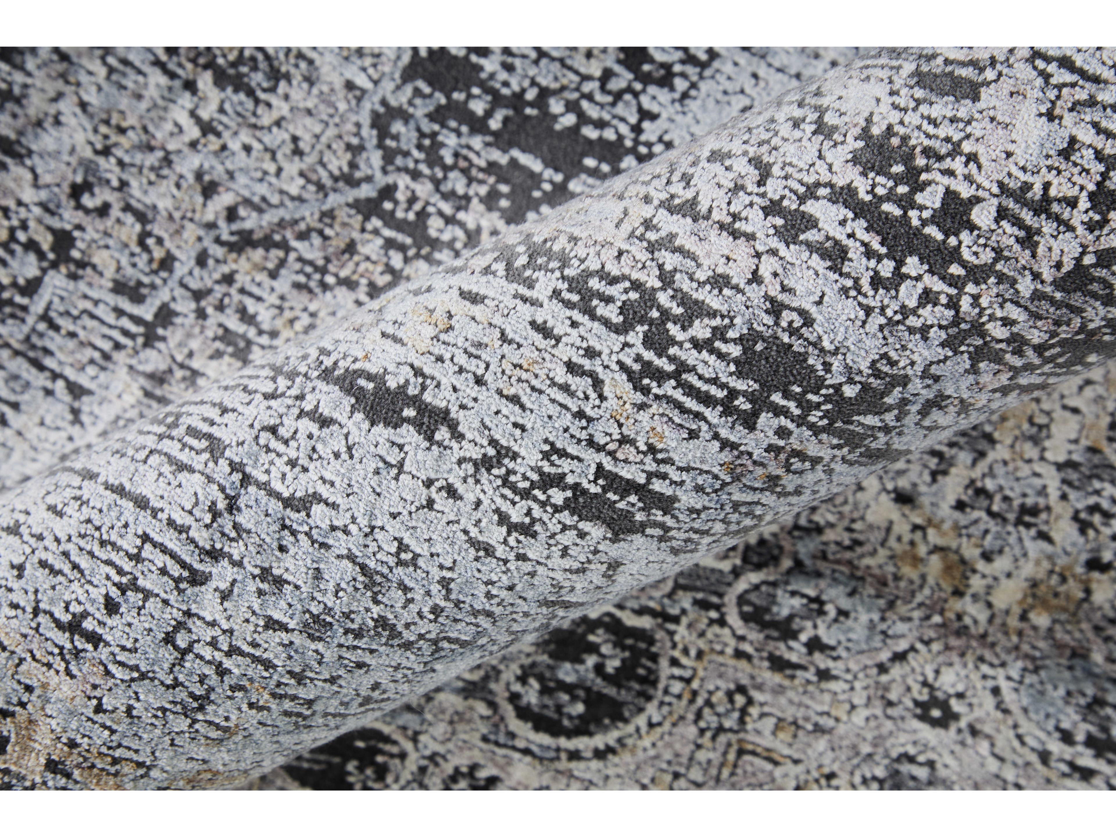 Feizy Rugs Sarrant Floral Runner Area Rug