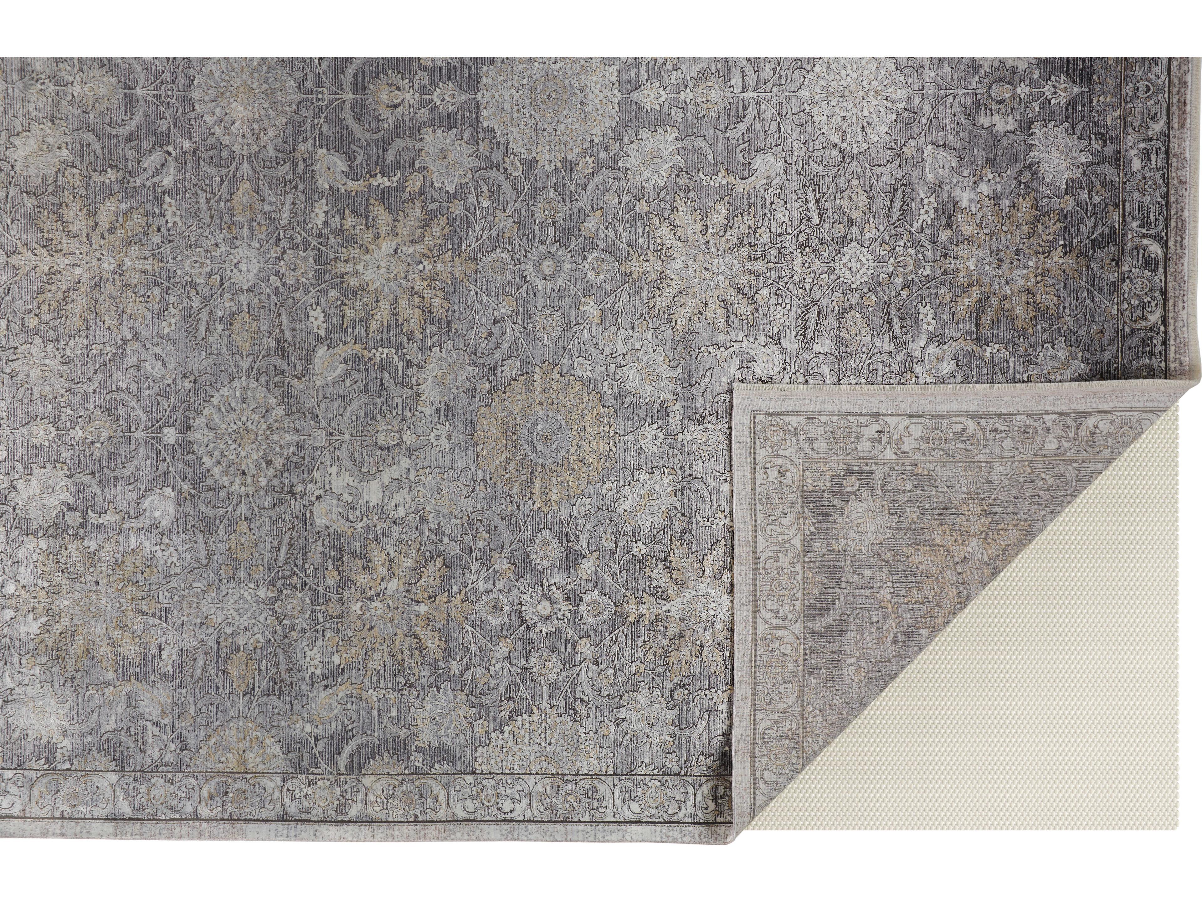 Feizy Rugs Sarrant Floral Runner Area Rug