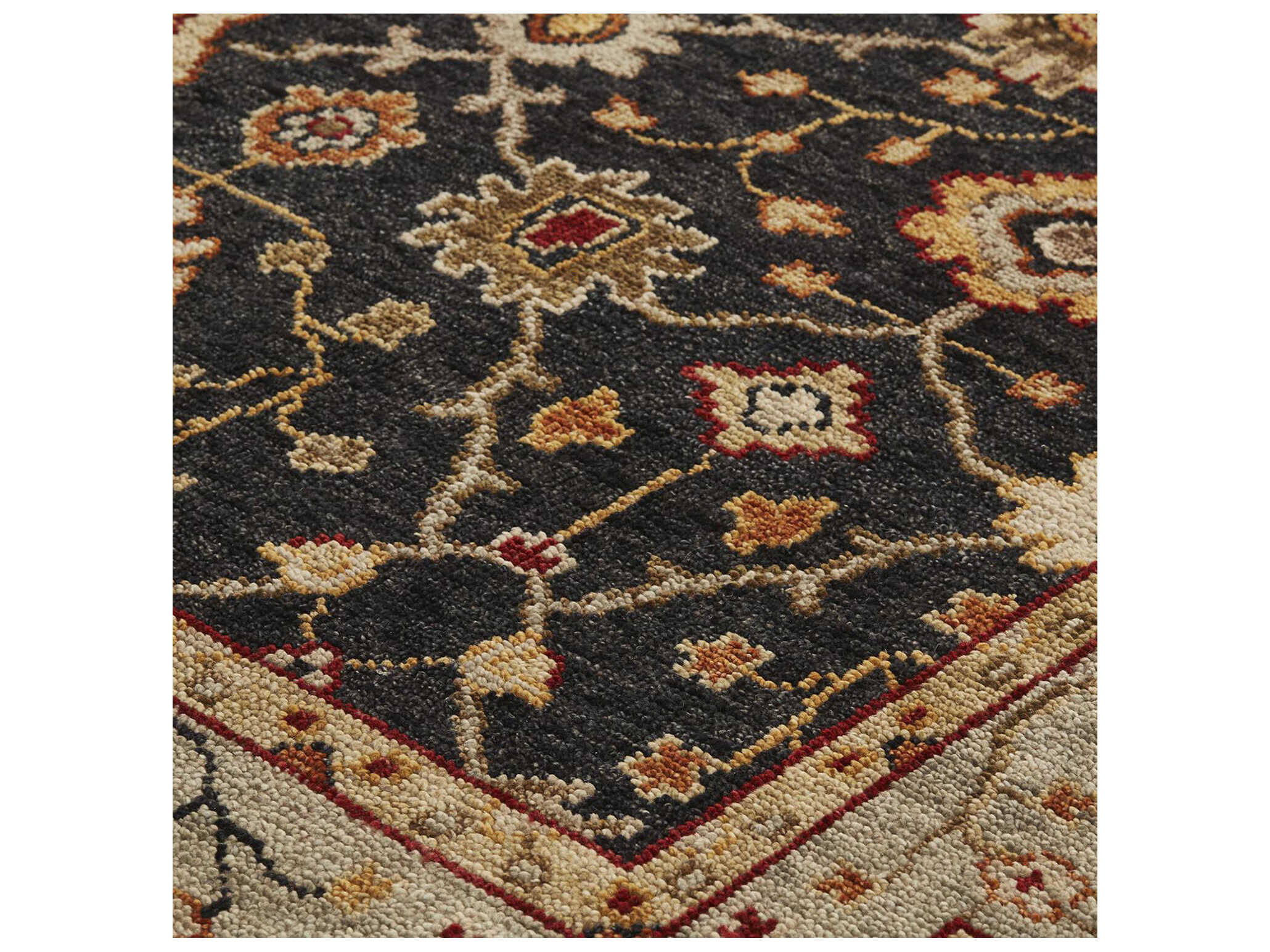 Feizy Rugs Carrington Bordered Runner Area Rug
