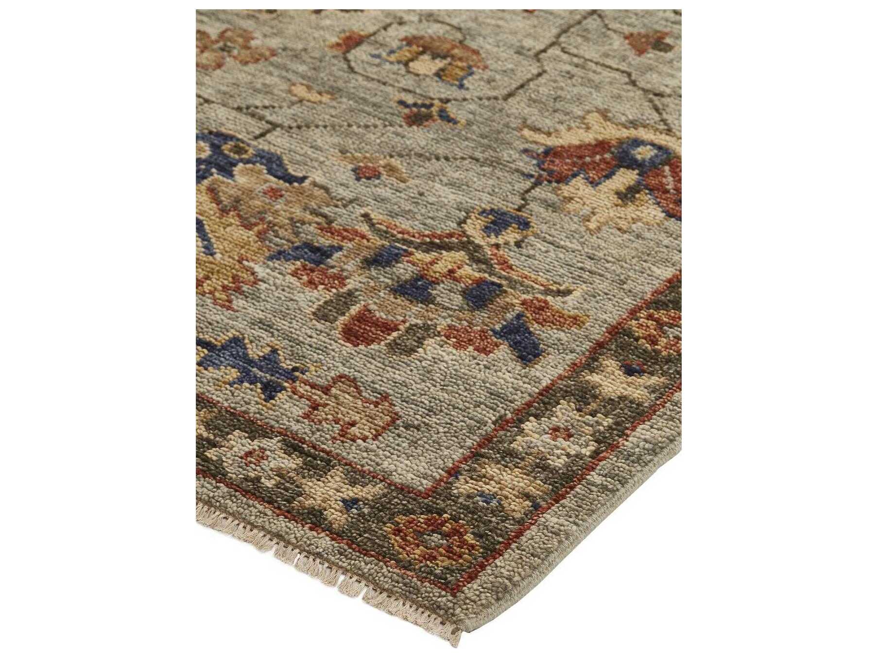 Feizy Rugs Carrington Bordered Runner Area Rug
