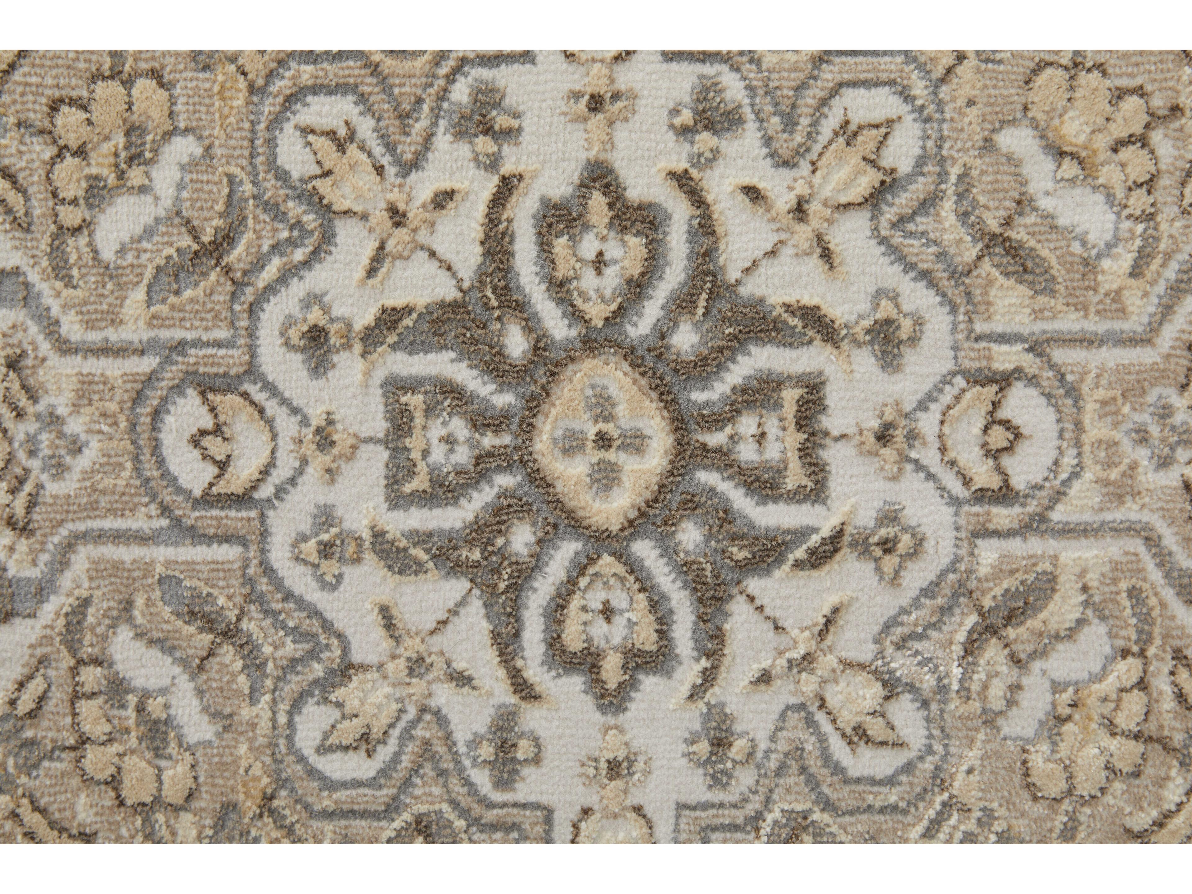 Feizy Rugs Celene Bordered Runner Area Rug
