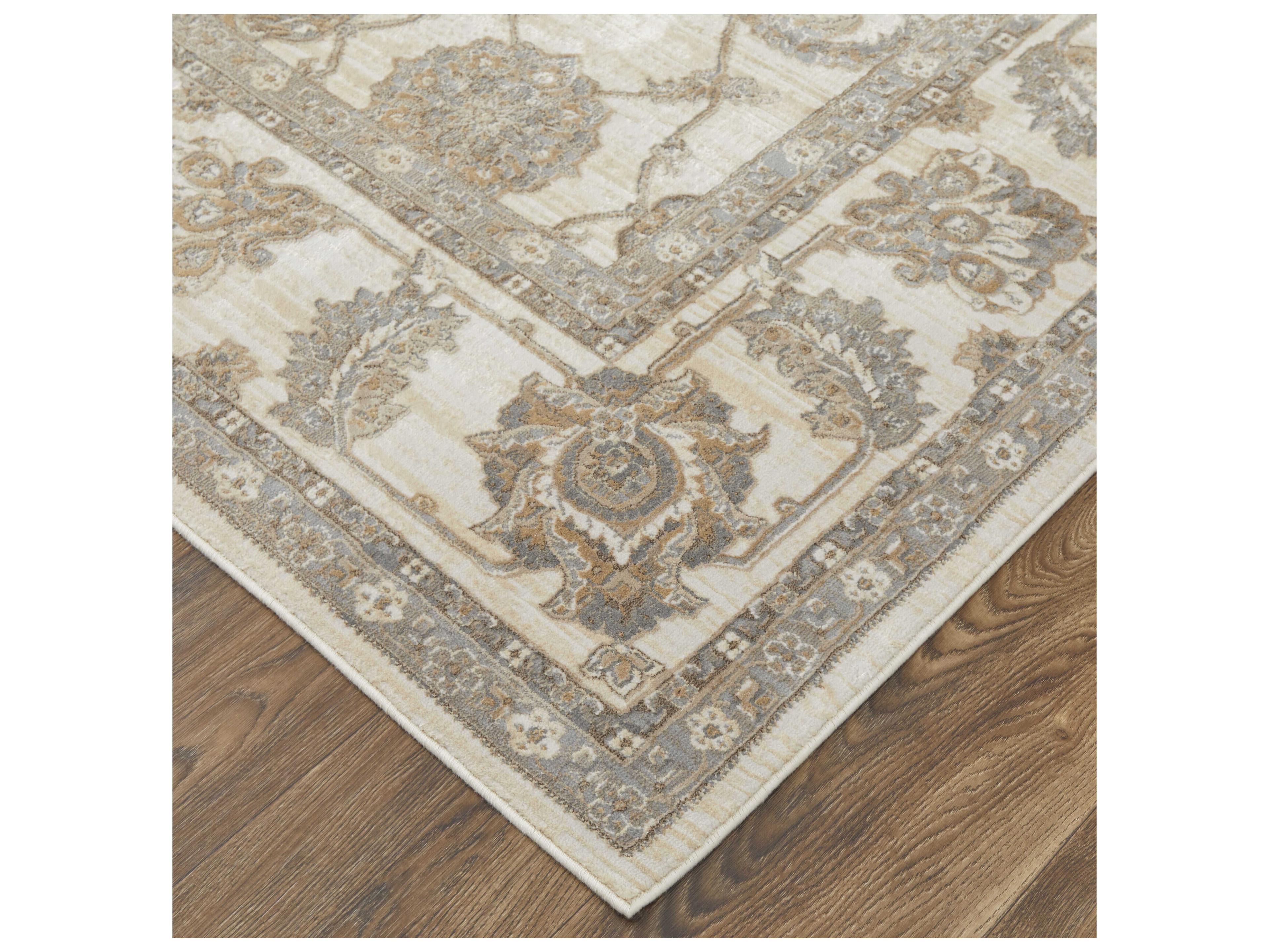 Feizy Rugs Celene Bordered Runner Area Rug