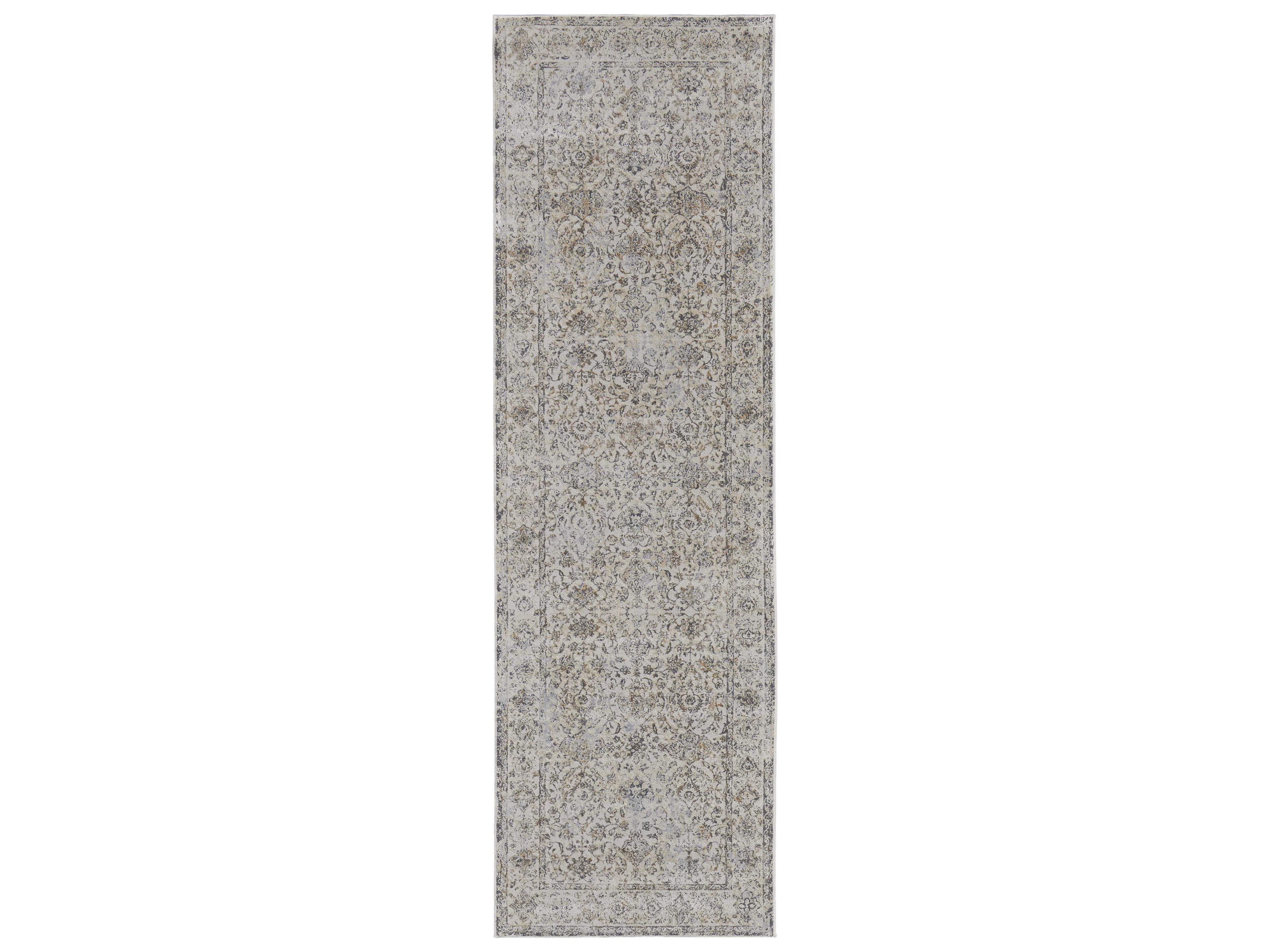 Feizy Rugs Celene Bordered Runner Area Rug