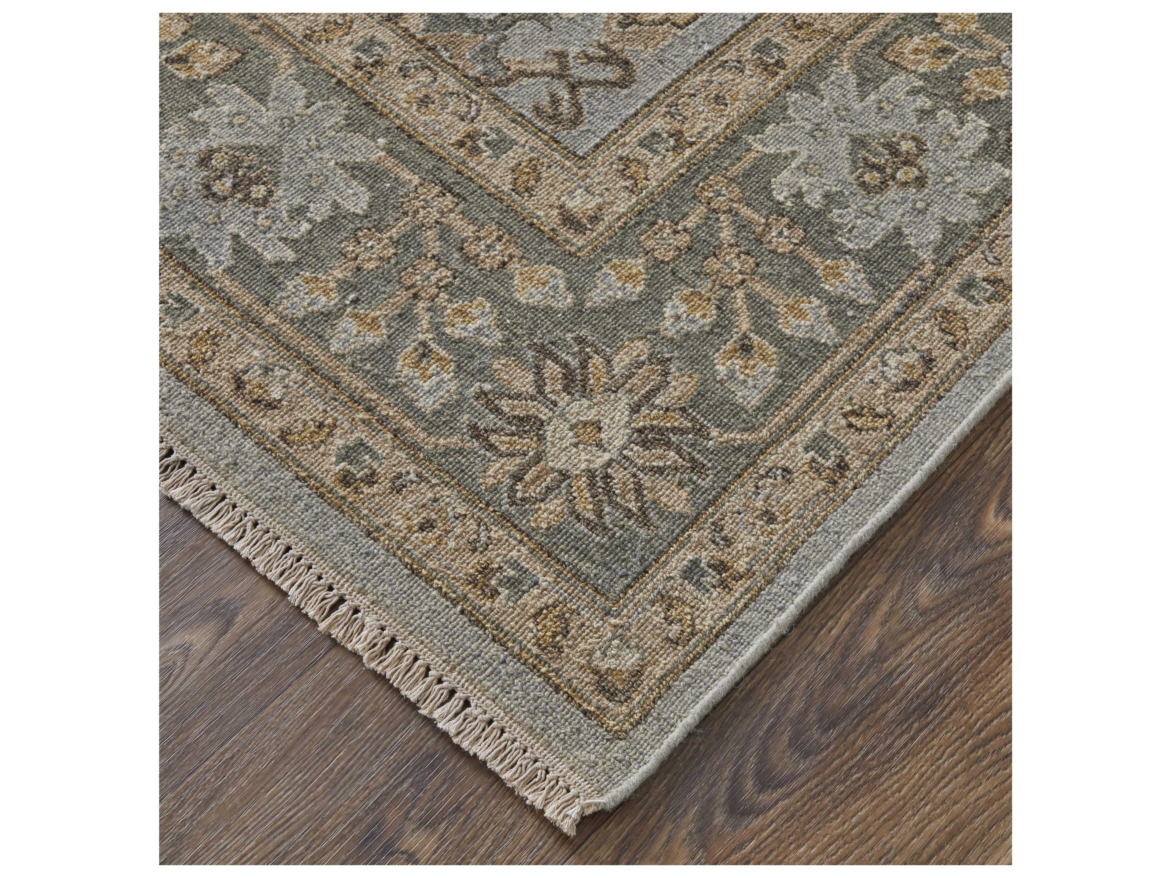 Feizy Rugs Corbitt Bordered Area Rug