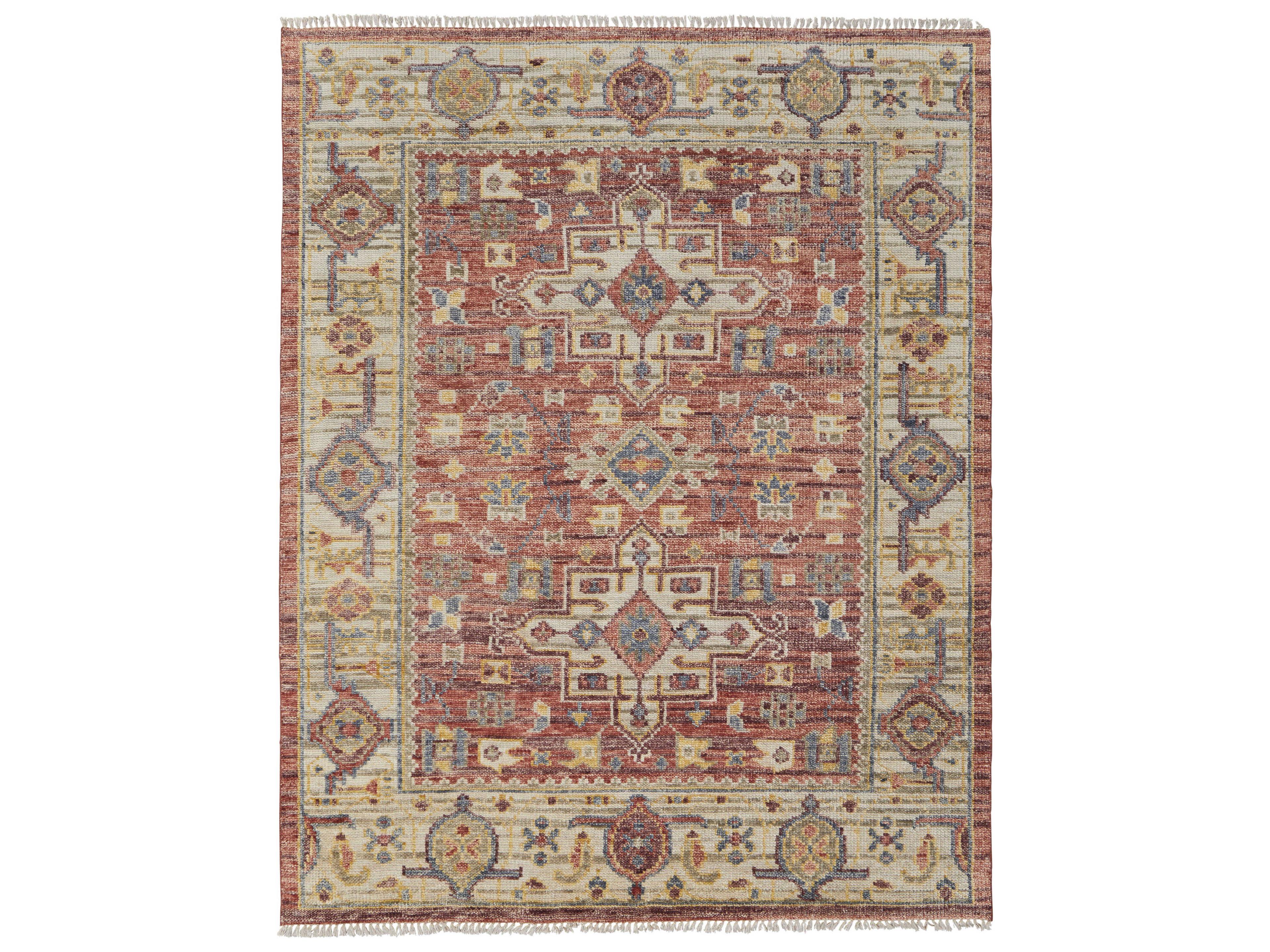 Feizy Rugs Fillmore Bordered Area Rug