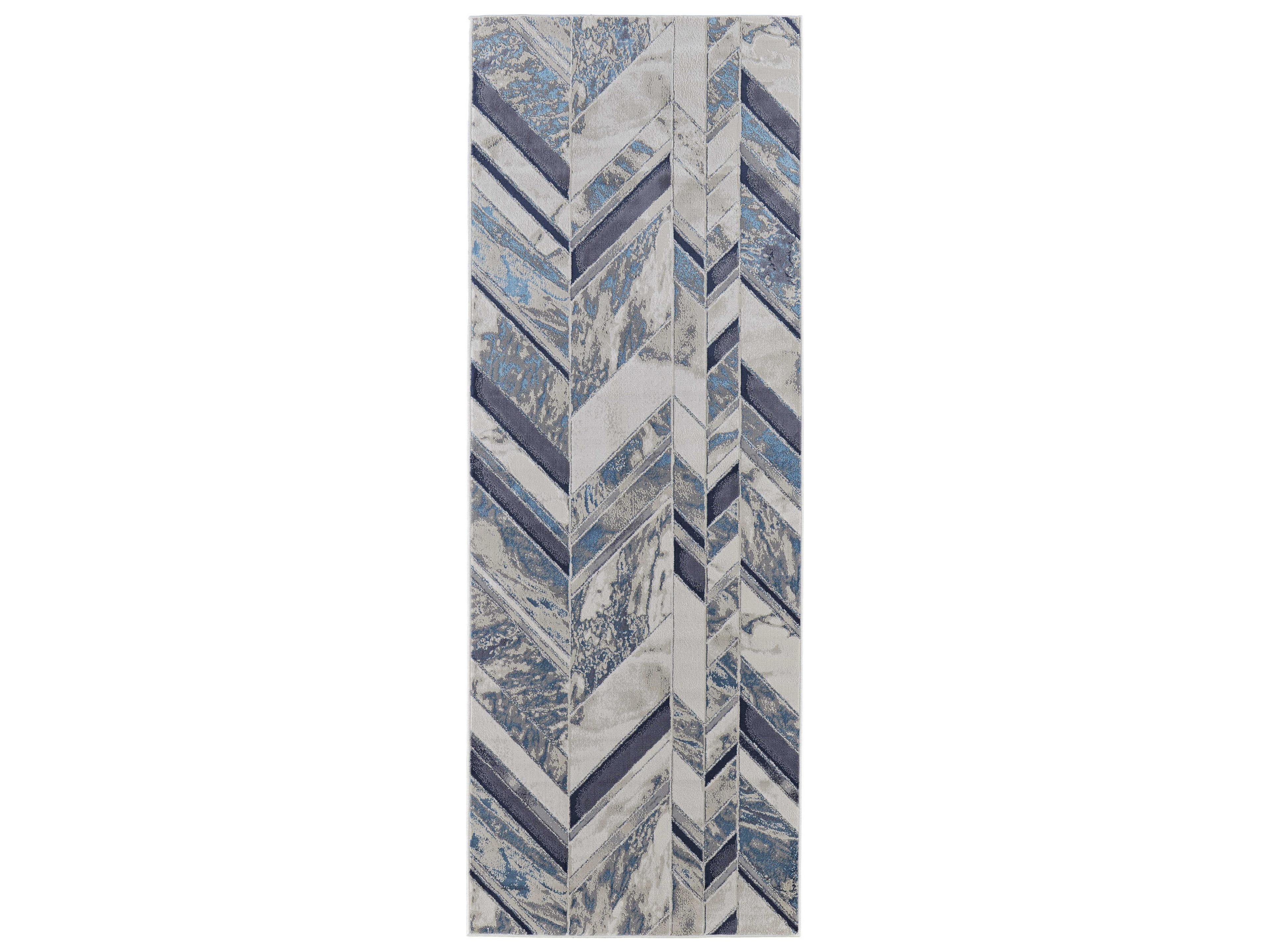 Feizy Rugs Indio Chevron Runner Area Rug