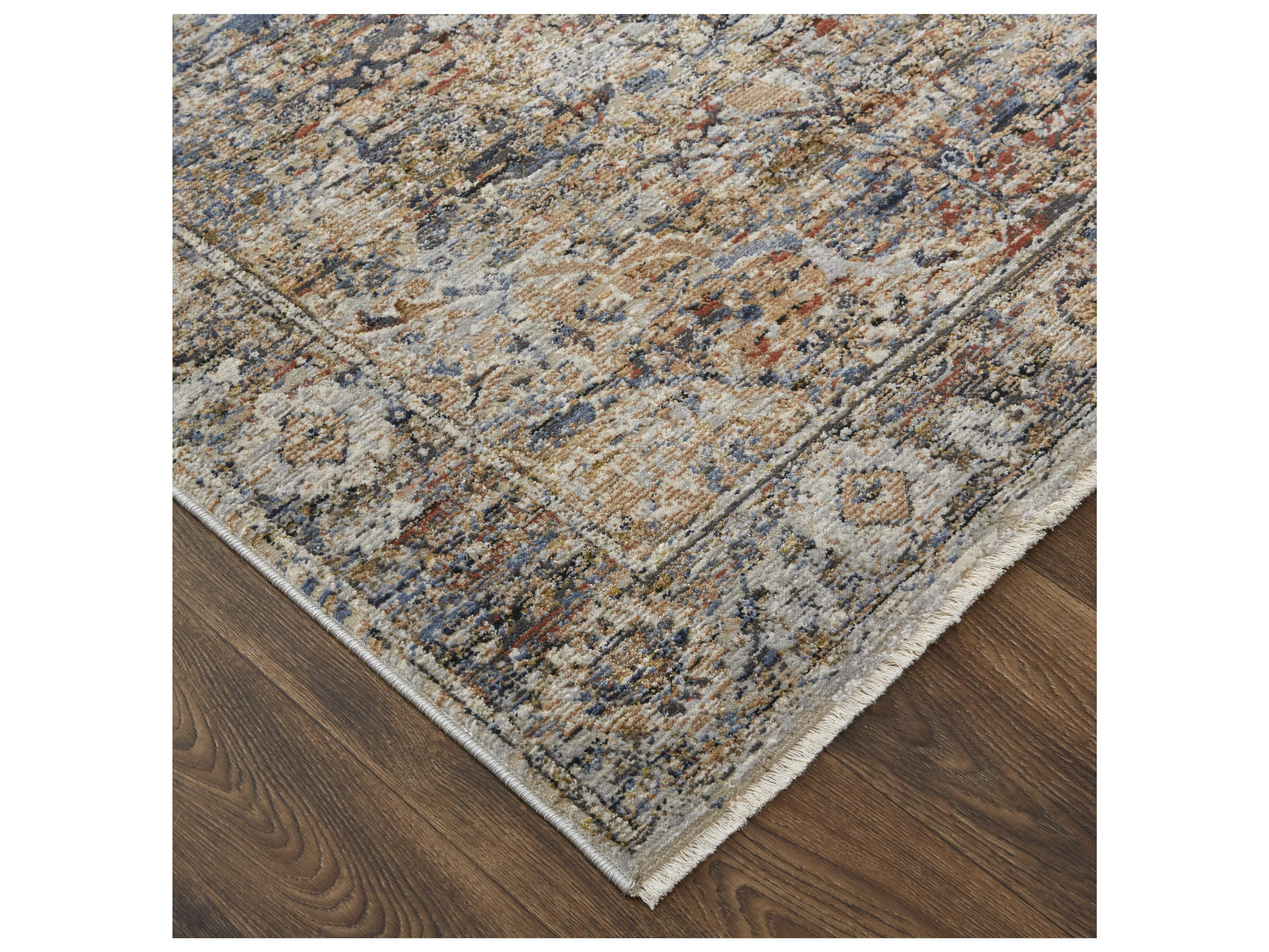 Feizy Rugs Kaia Bordered Area Rug