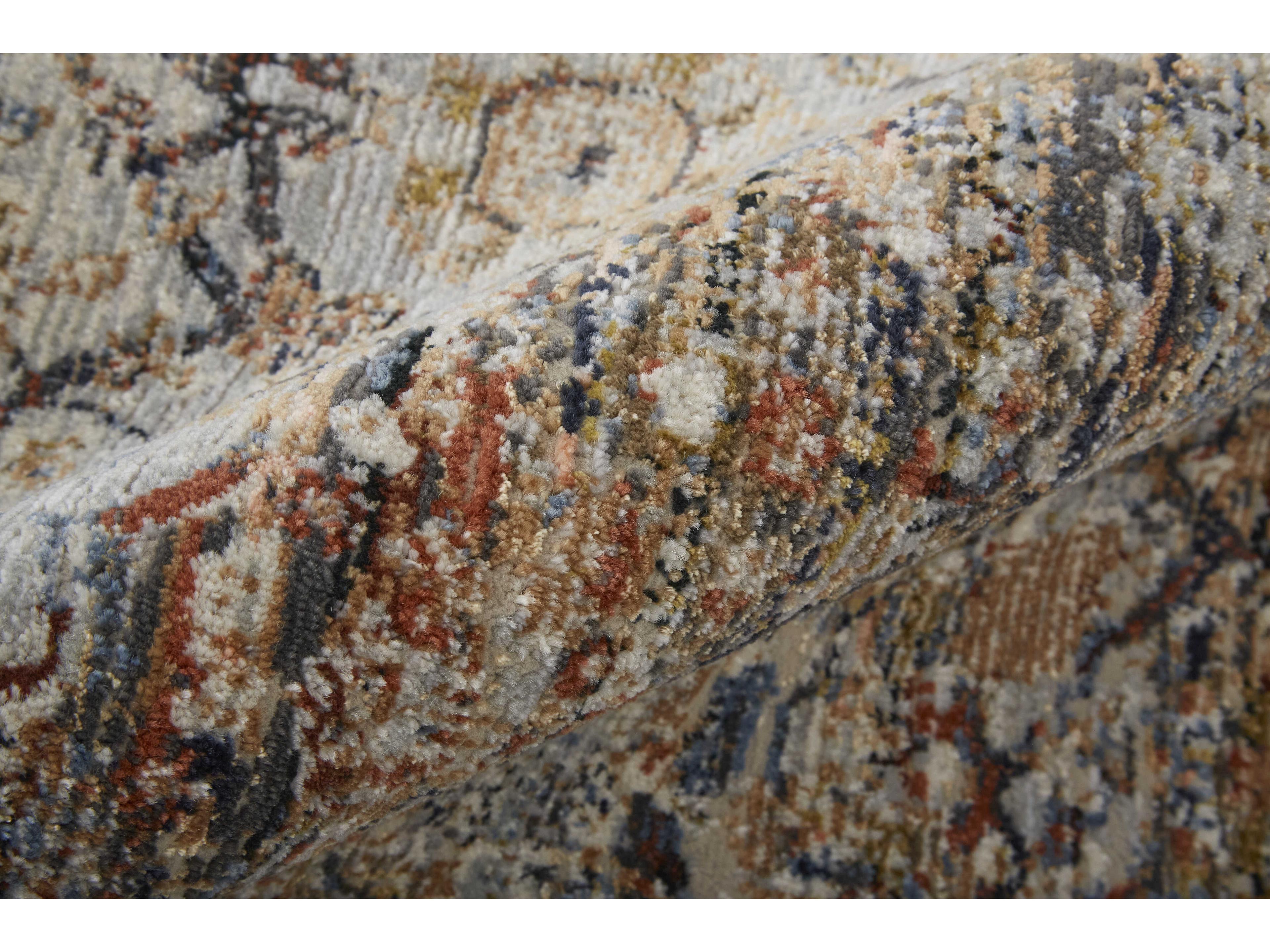 Feizy Rugs Kaia Bordered Runner Area Rug