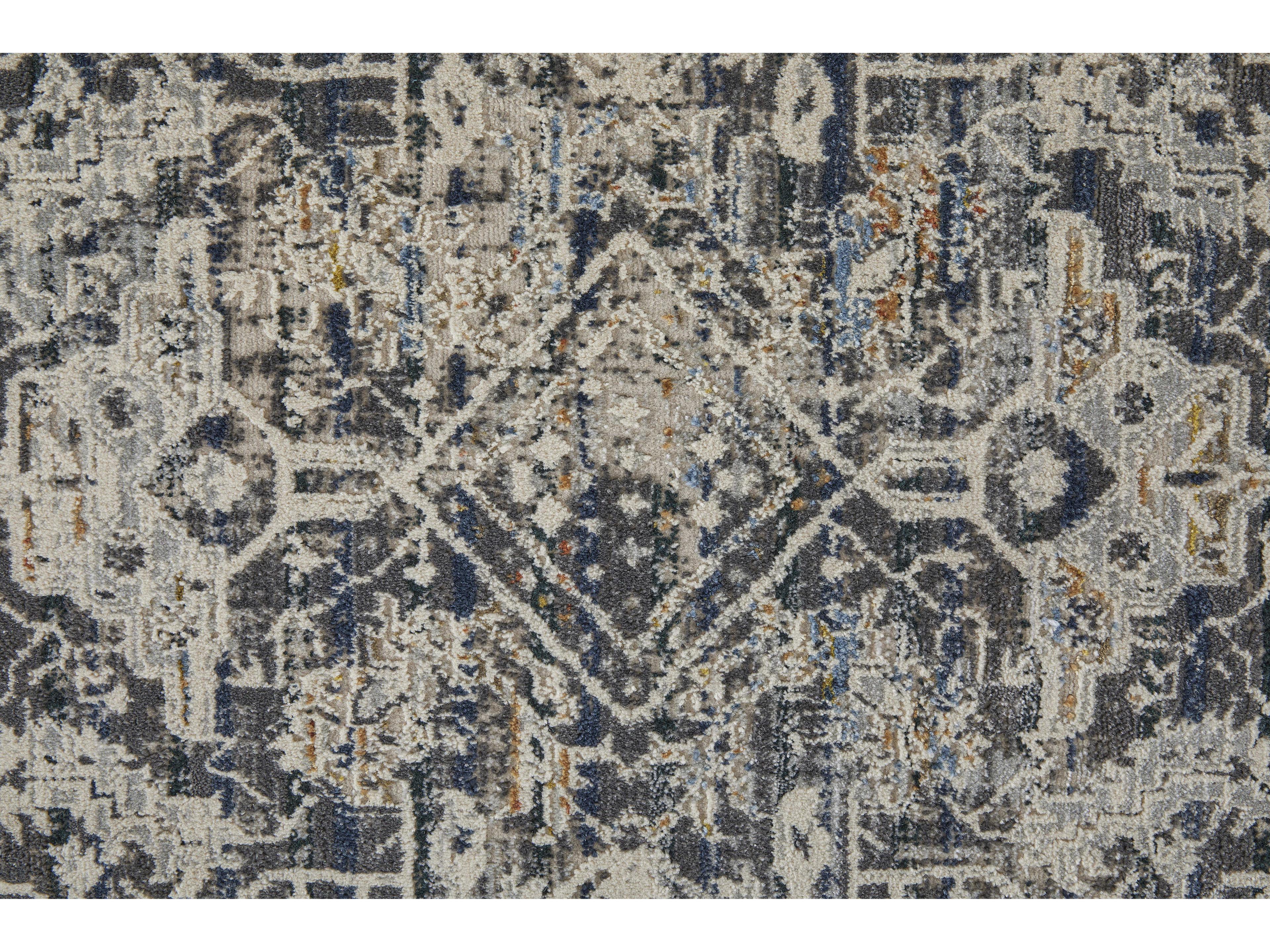 Feizy Rugs Kaia Floral Runner Area Rug