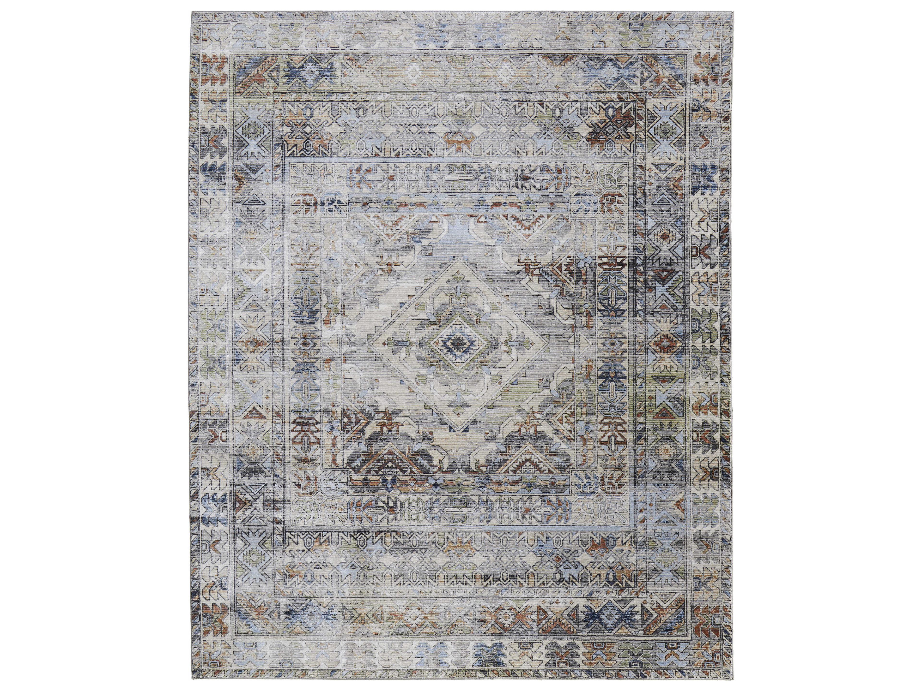 Feizy Rugs Melrose Bordered Area Rug