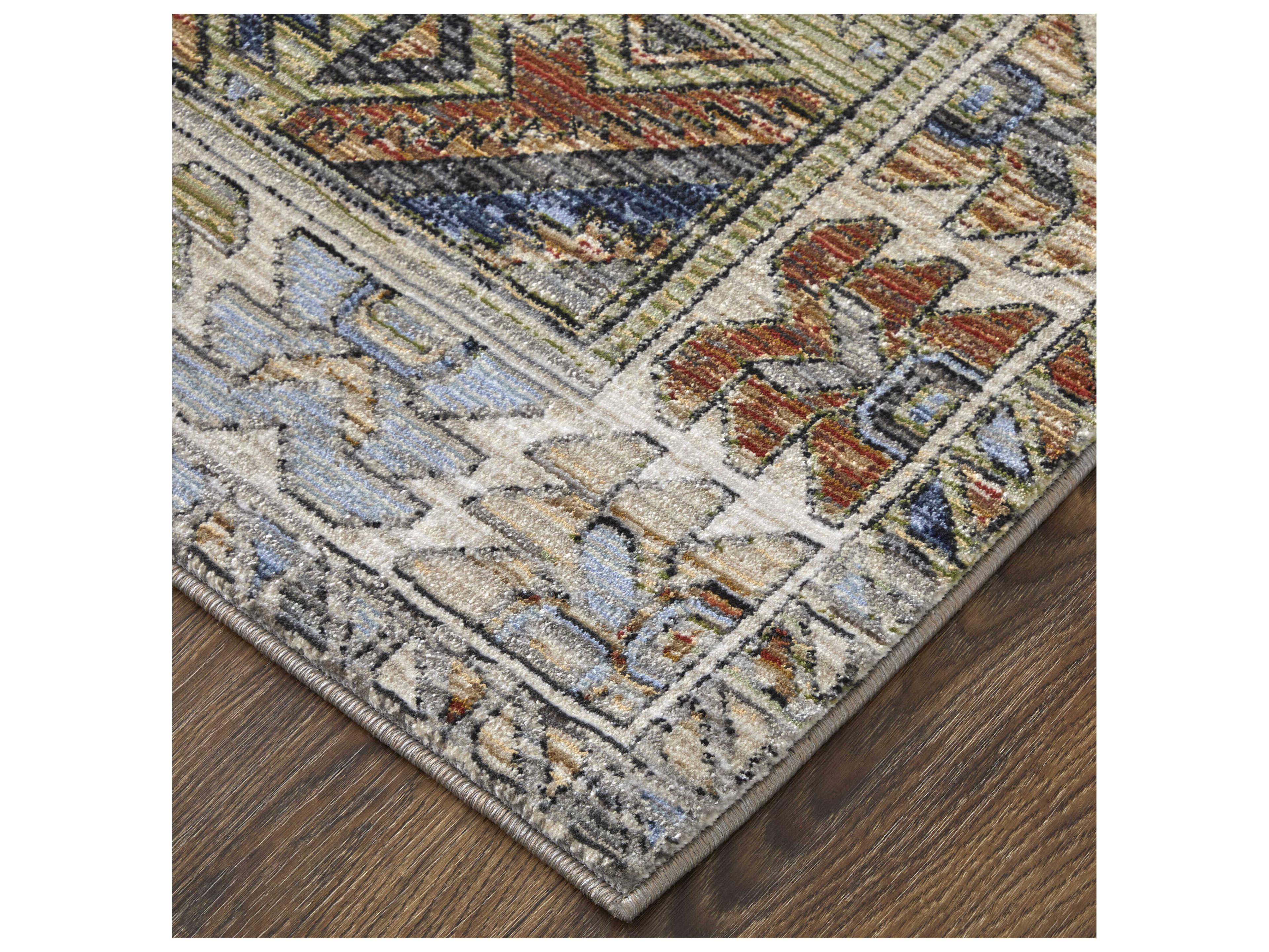 Feizy Rugs Melrose Bordered Area Rug