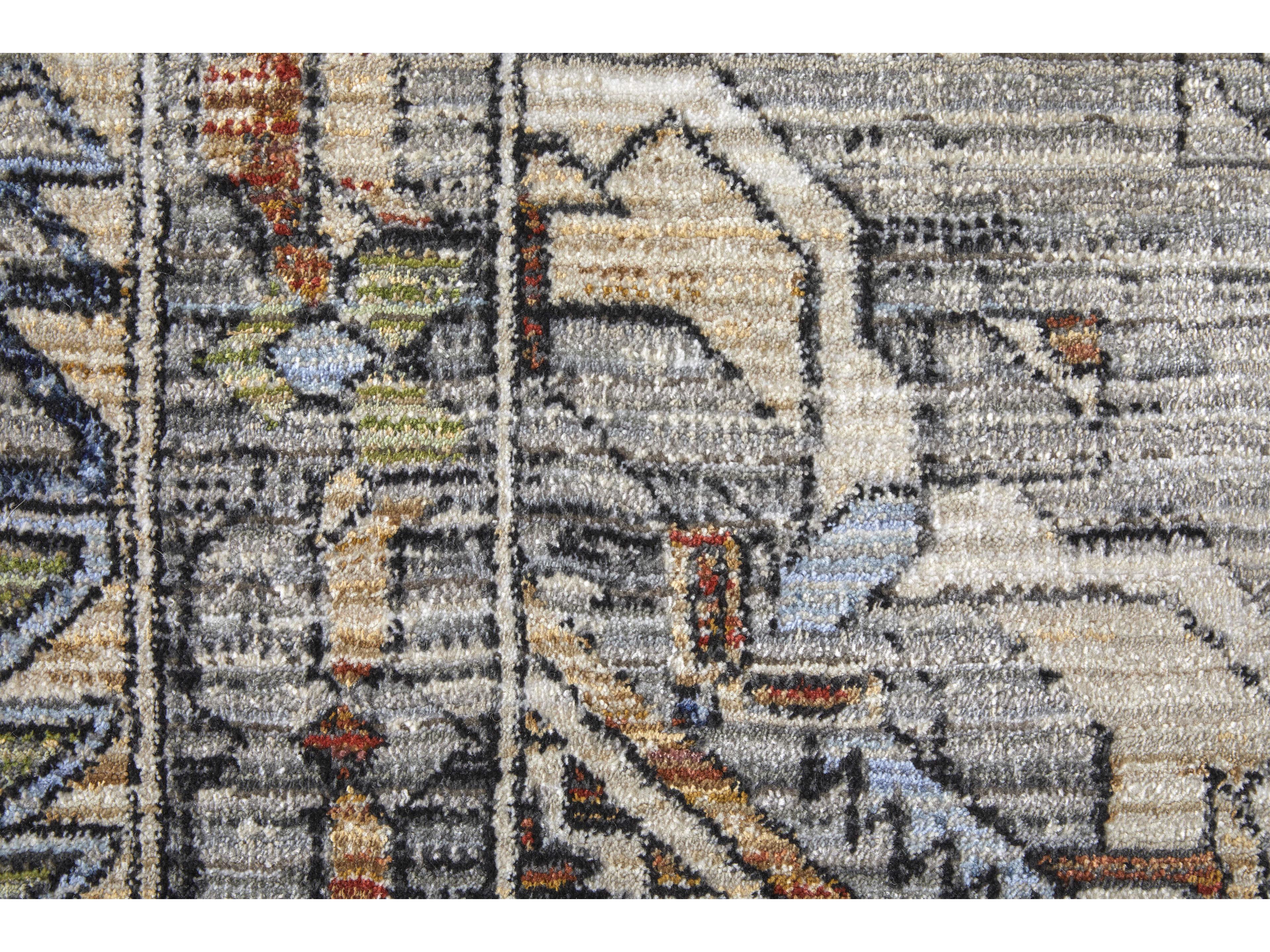 Feizy Rugs Melrose Bordered Area Rug