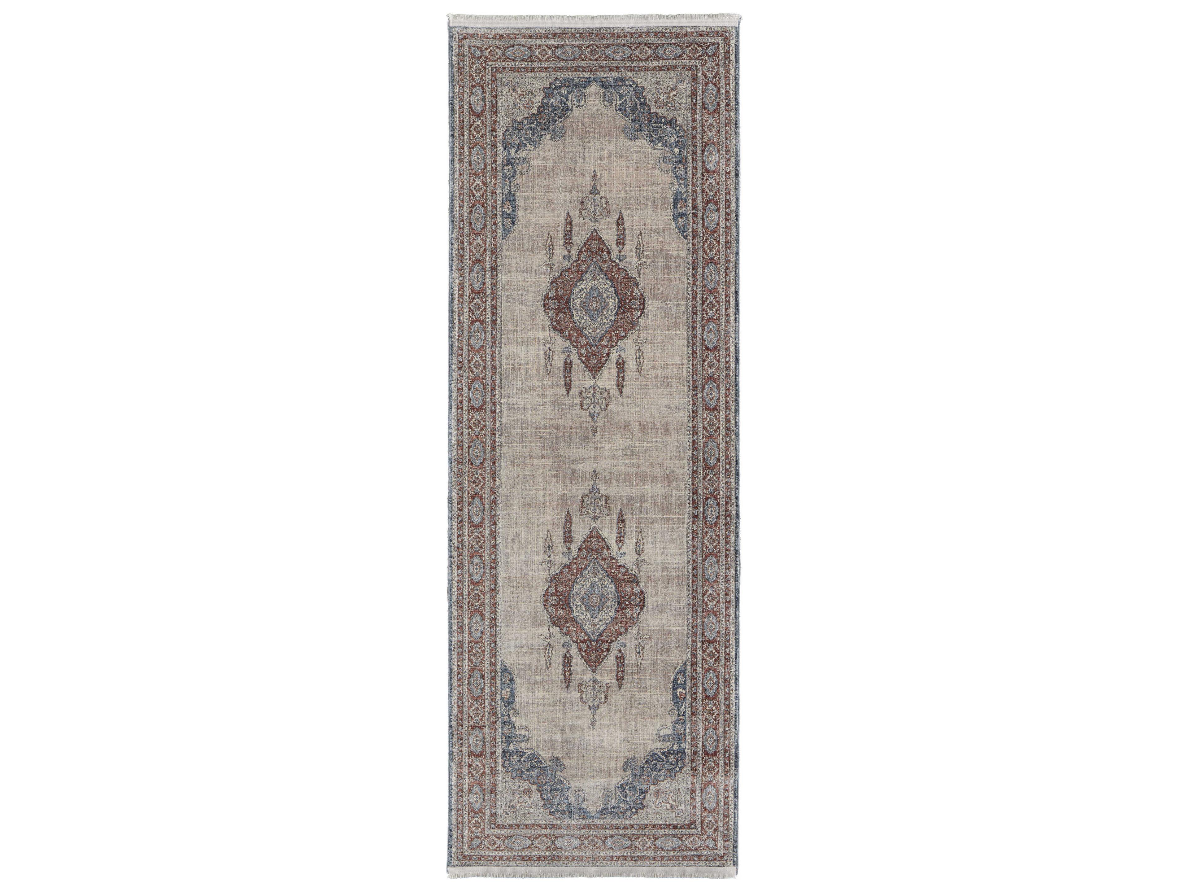 Feizy Rugs Marquette Bordered Runner Area Rug