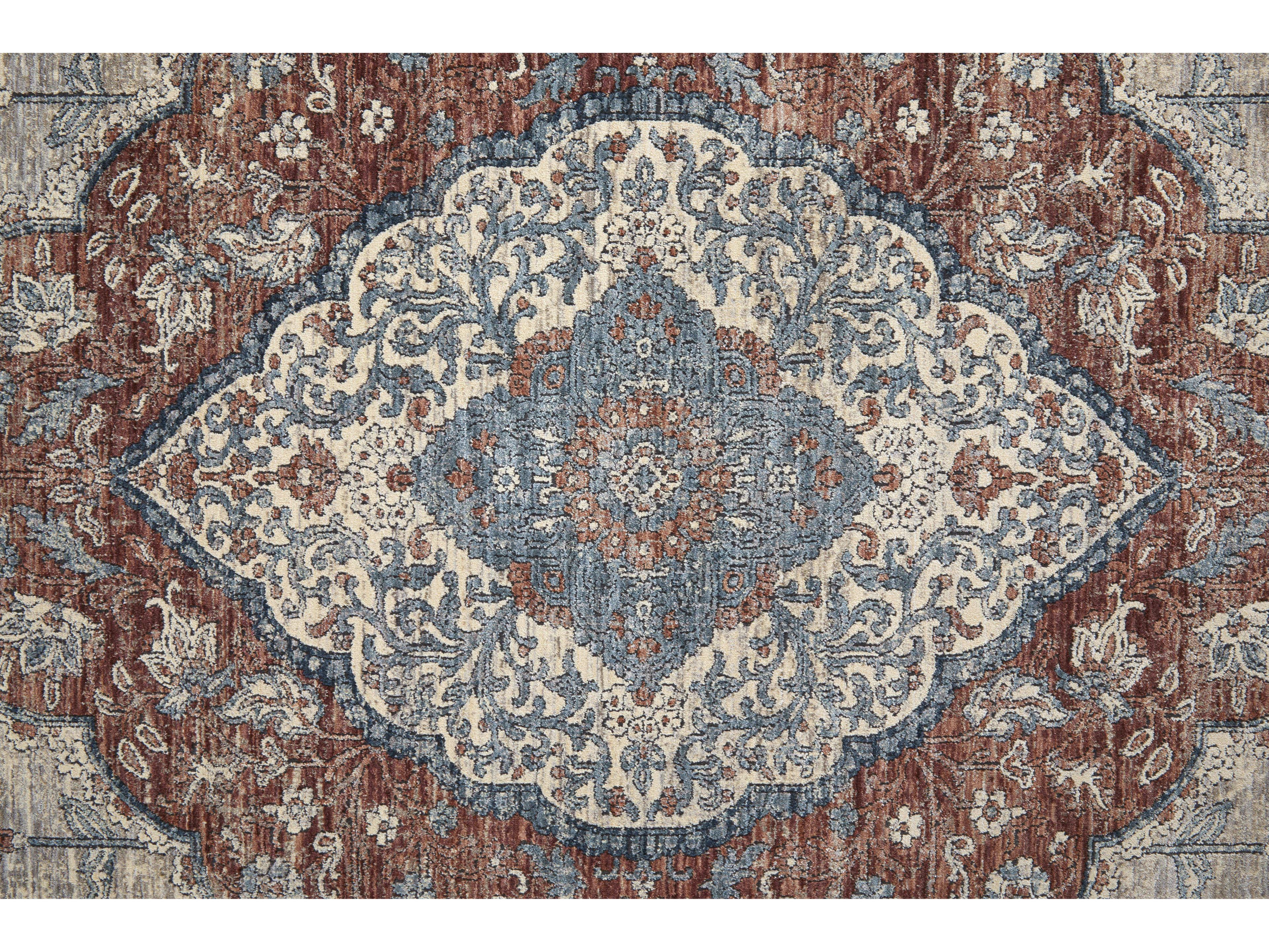 Feizy Rugs Marquette Bordered Runner Area Rug