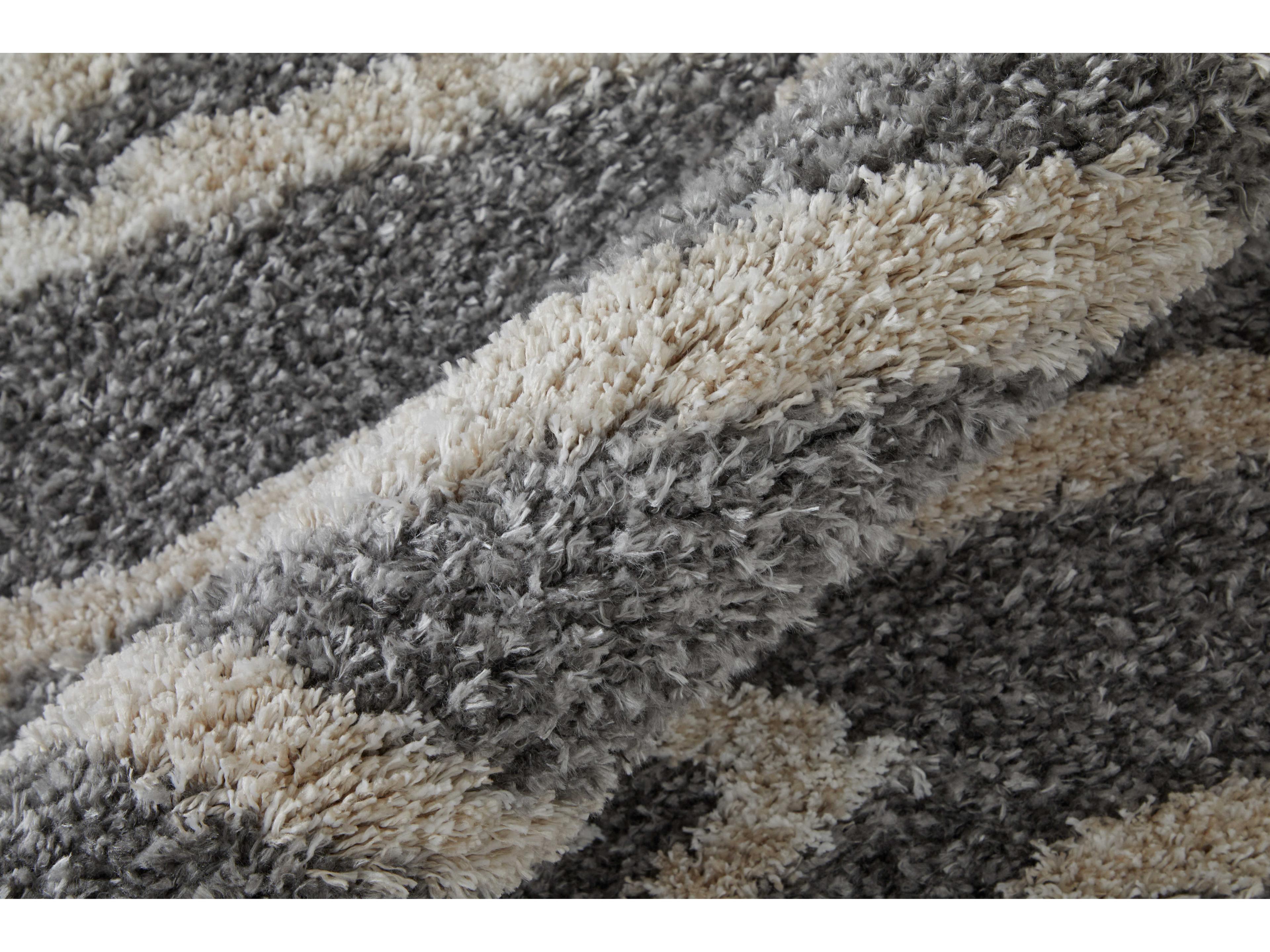 Feizy Rugs Mynka Shag Floral Runner Area Rug