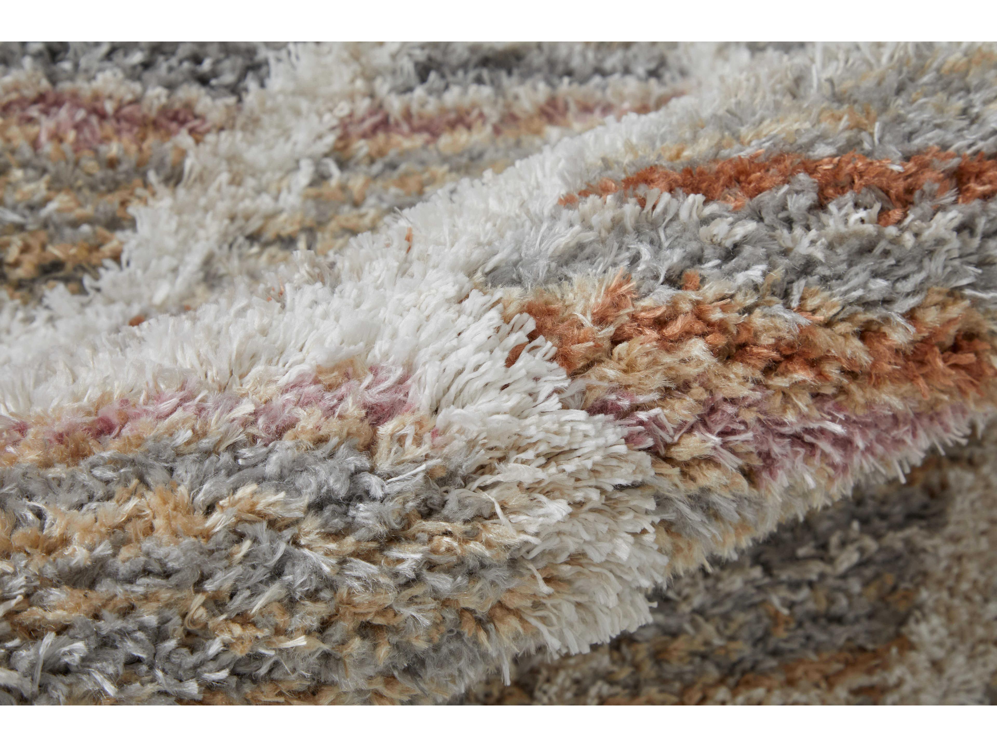 Feizy Rugs Mynka Shag Geometric Area Rug