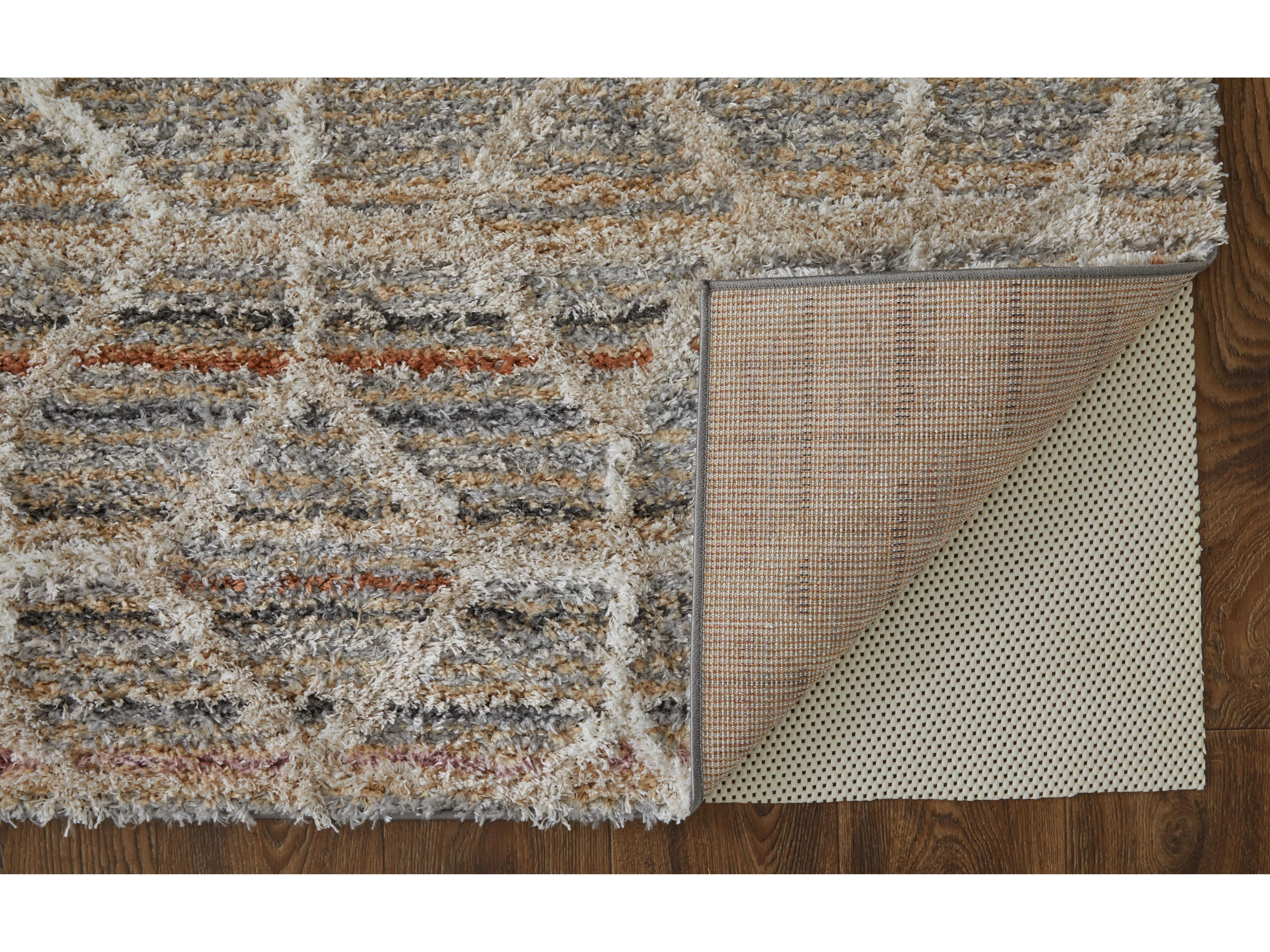 Feizy Rugs Mynka Shag Geometric Area Rug