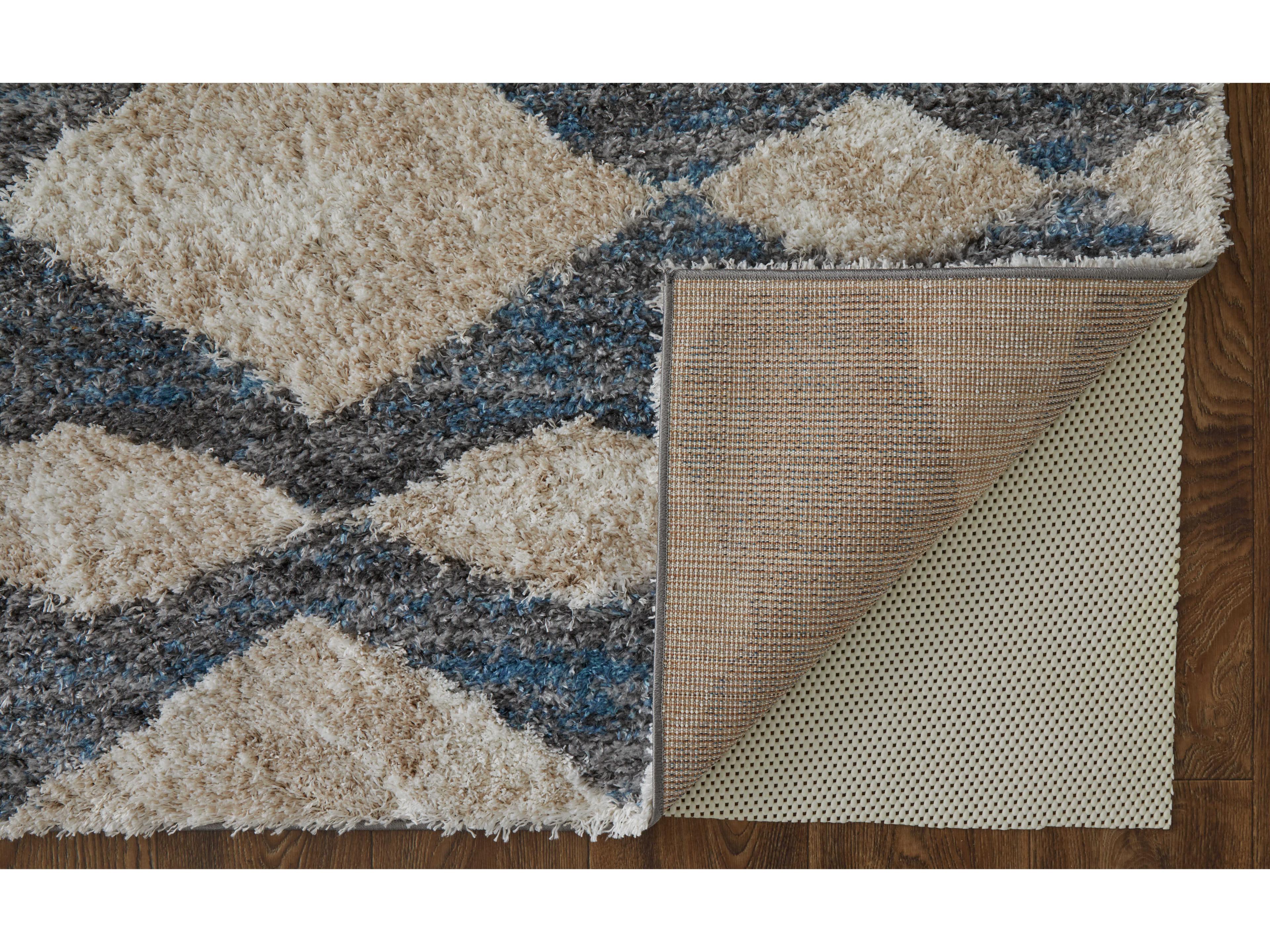 Feizy Rugs Mynka Shag Geometric Area Rug