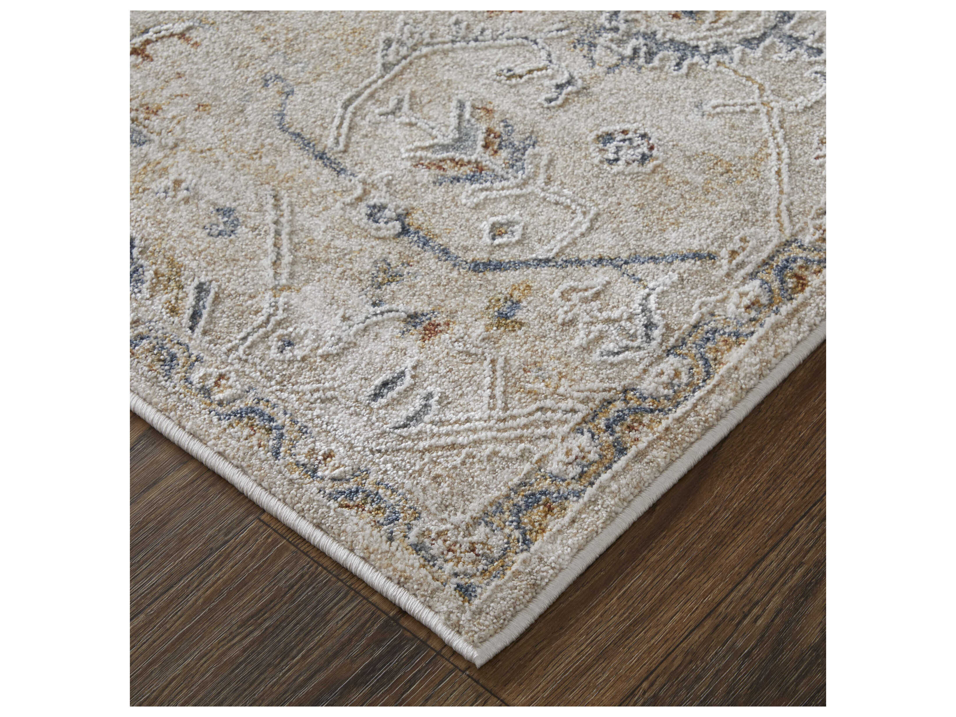 Feizy Rugs Pasha Bordered Area Rug