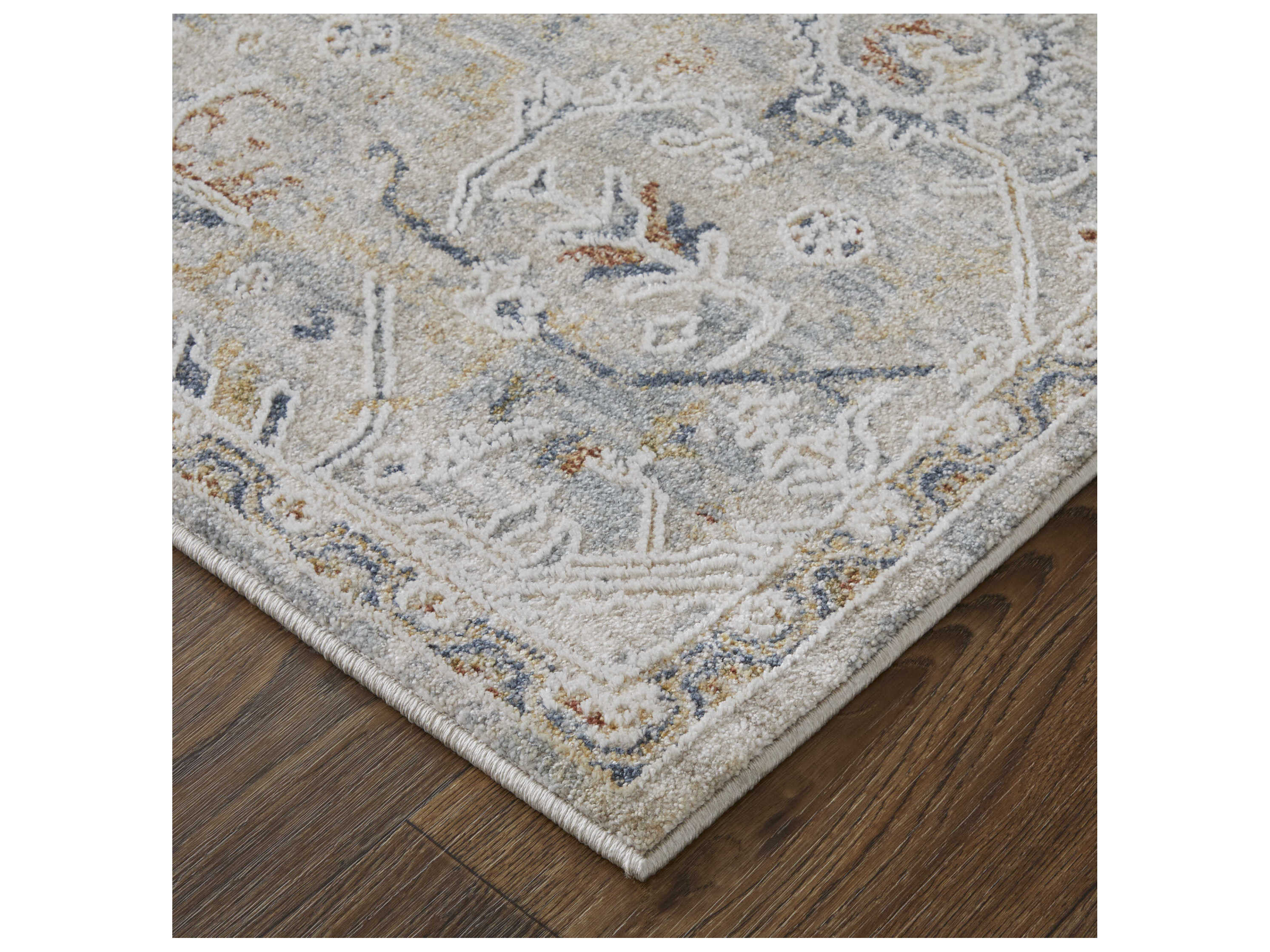 Feizy Rugs Pasha Bordered Area Rug