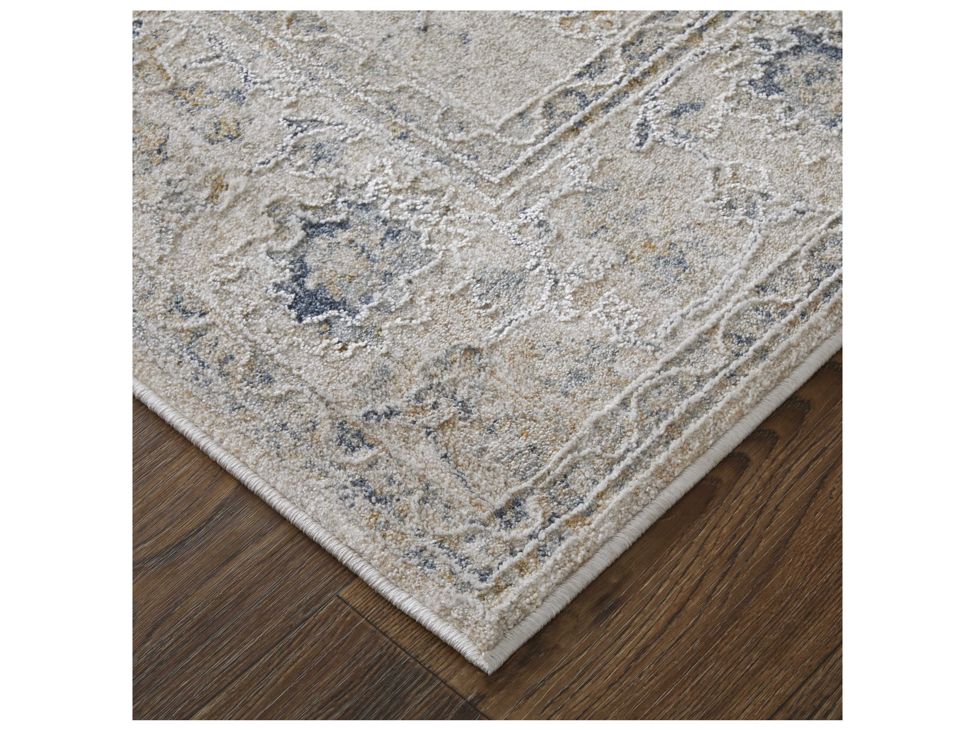 Feizy Rugs Pasha Bordered Area Rug