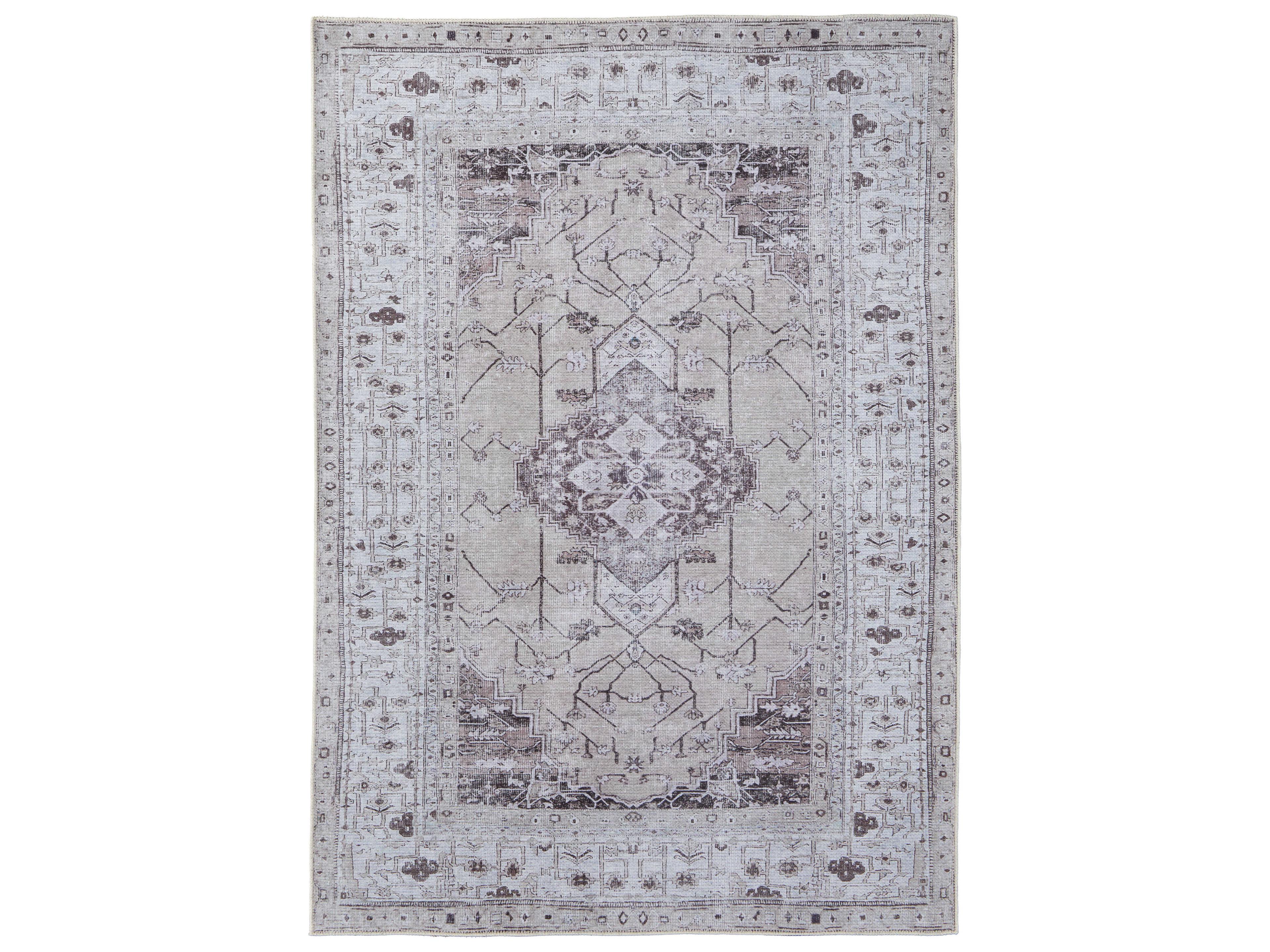 Feizy Rugs Percy Bordered Area Rug