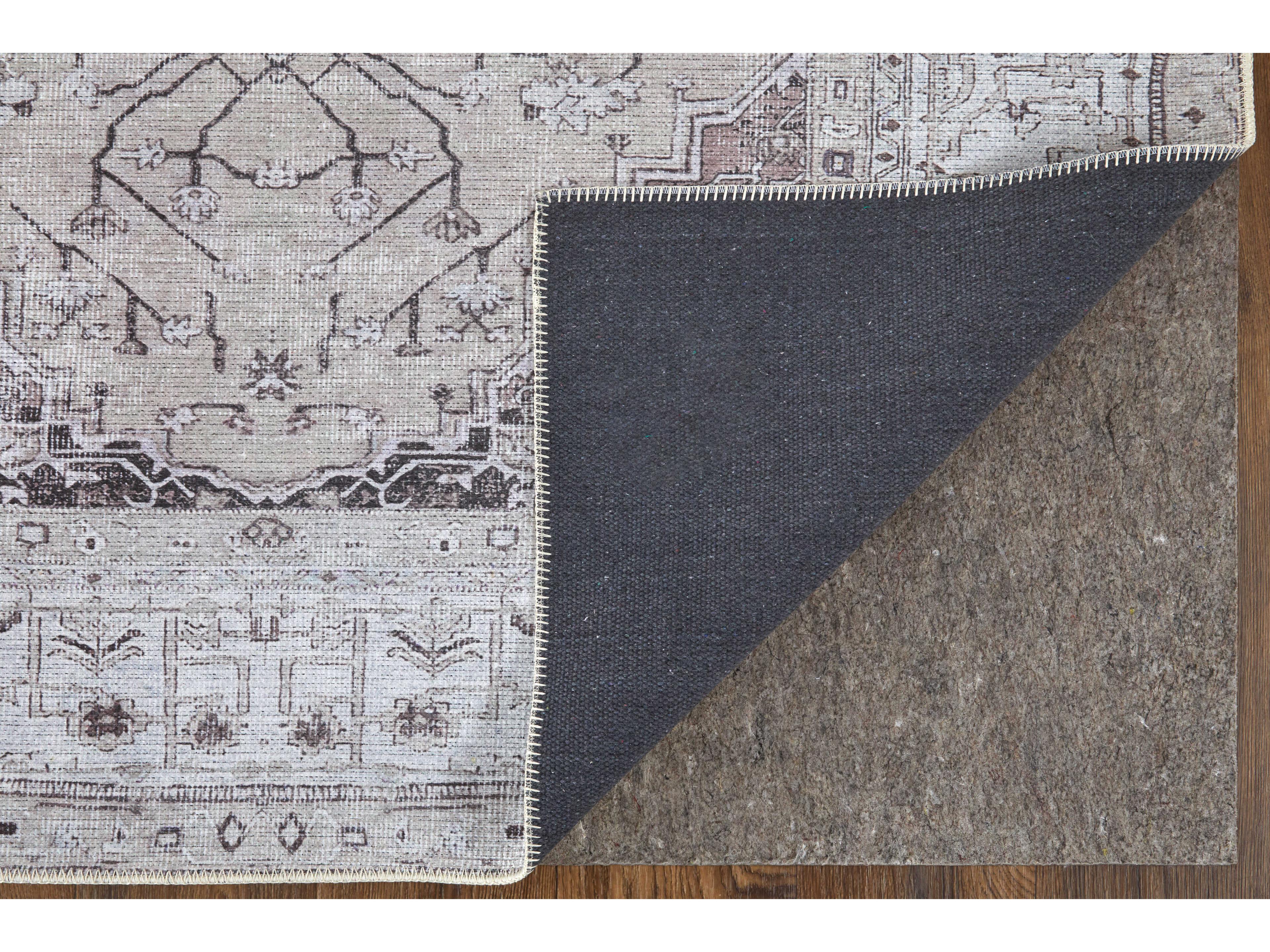 Feizy Rugs Percy Bordered Area Rug