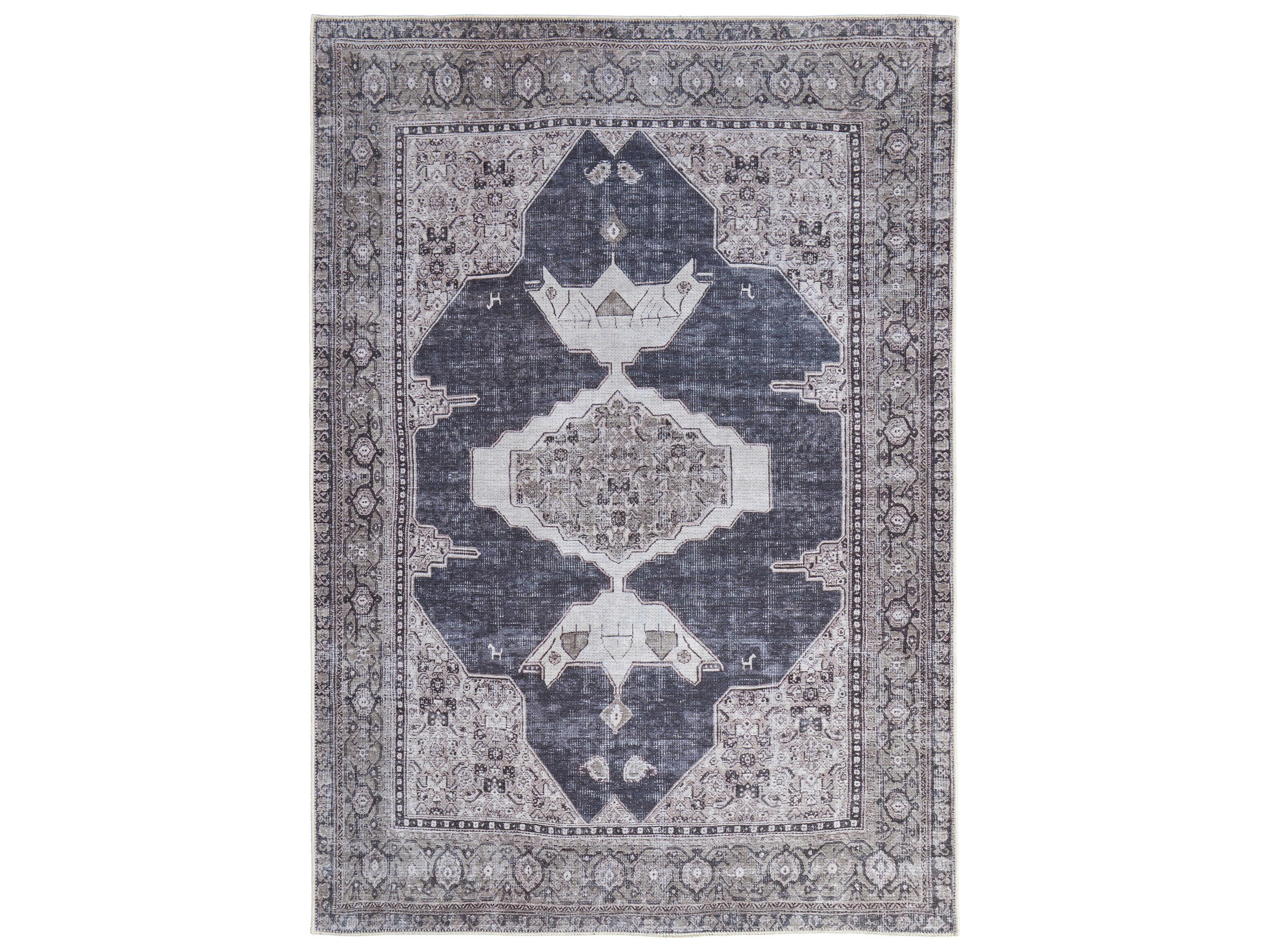 Feizy Rugs Percy Bordered Area Rug