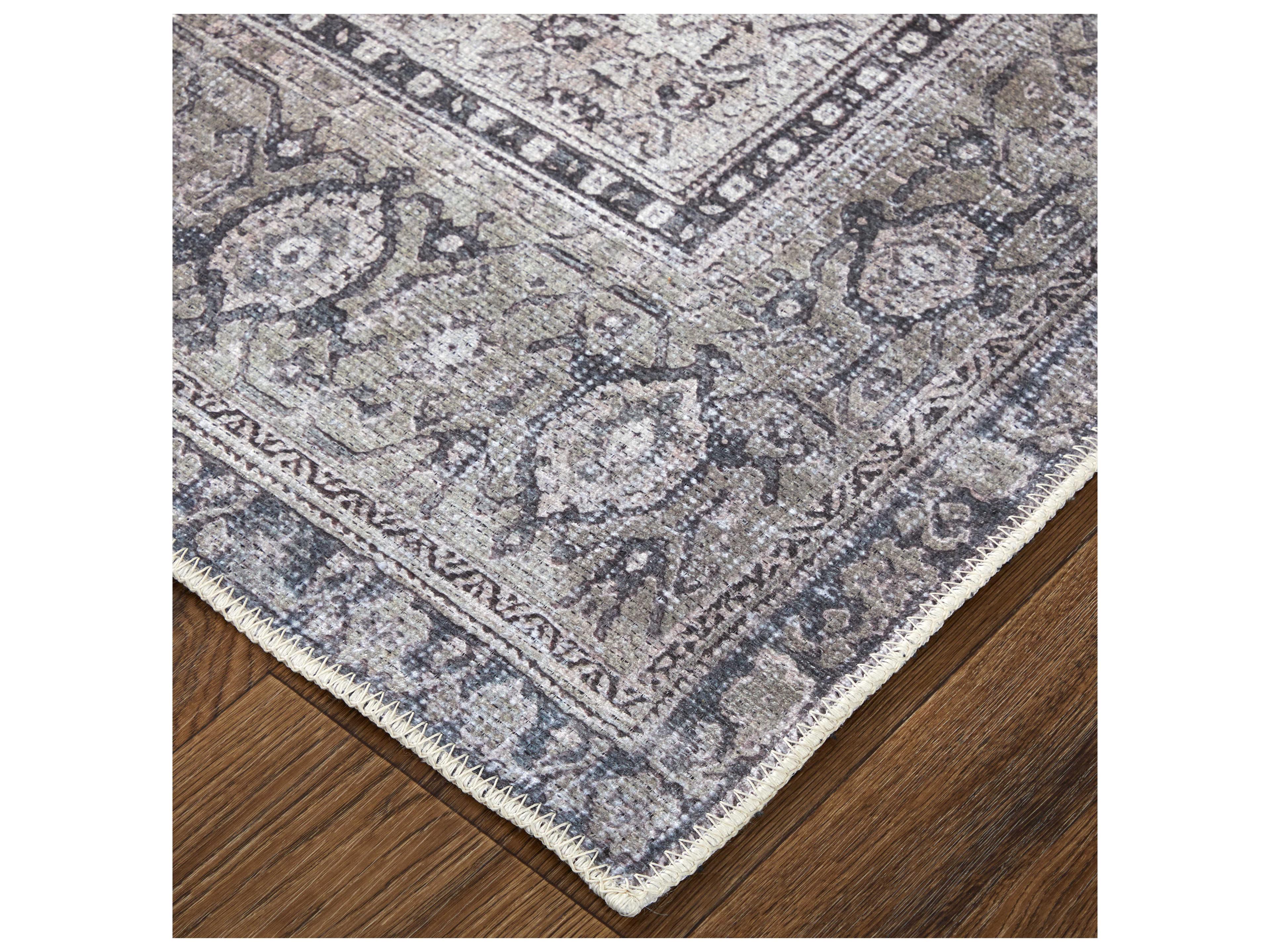 Feizy Rugs Percy Bordered Area Rug