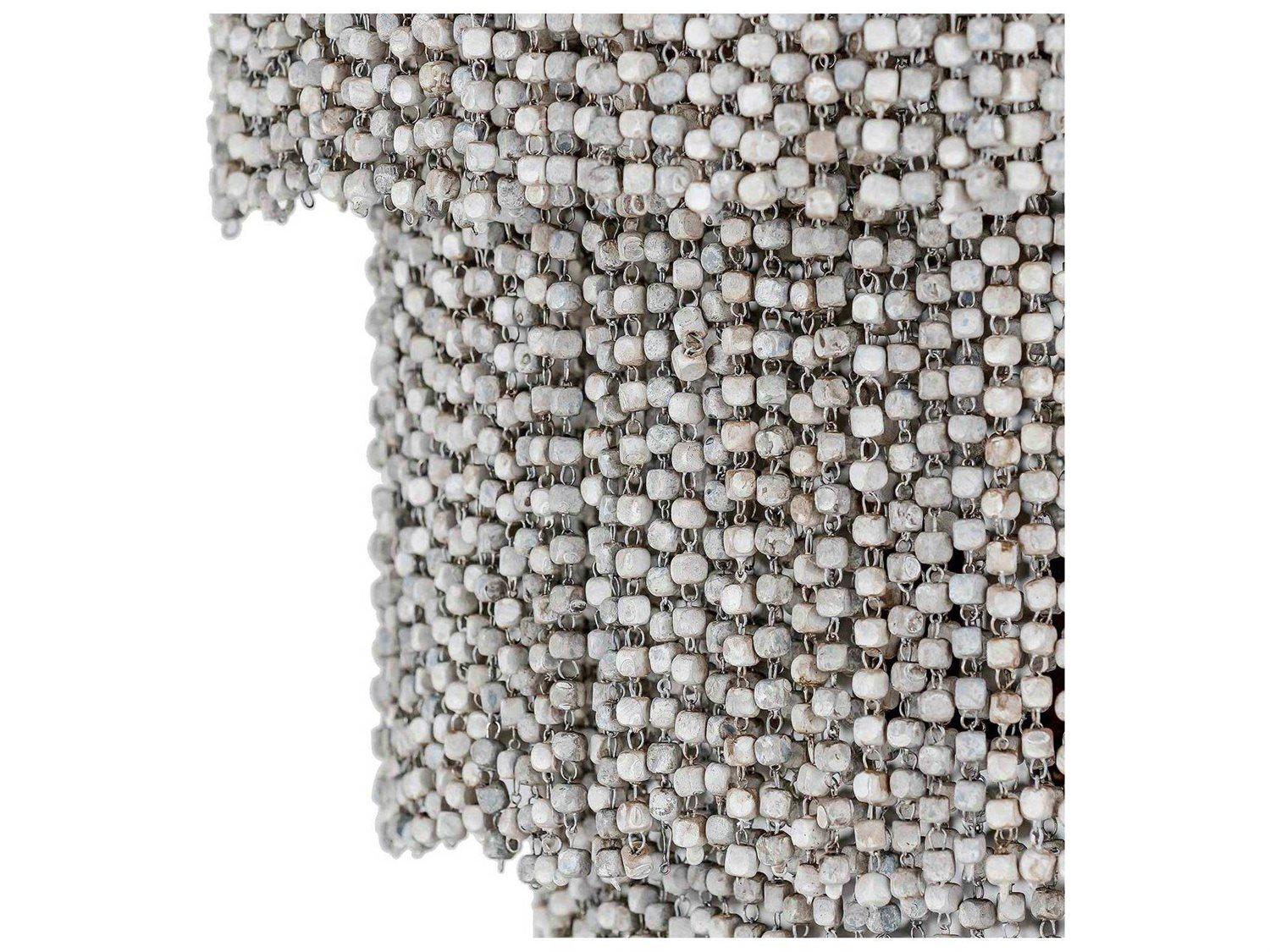 Gabby Etienne 4-Light Dusty Slate & Venetian Rust Brown Candelabra Tiered Chandelier