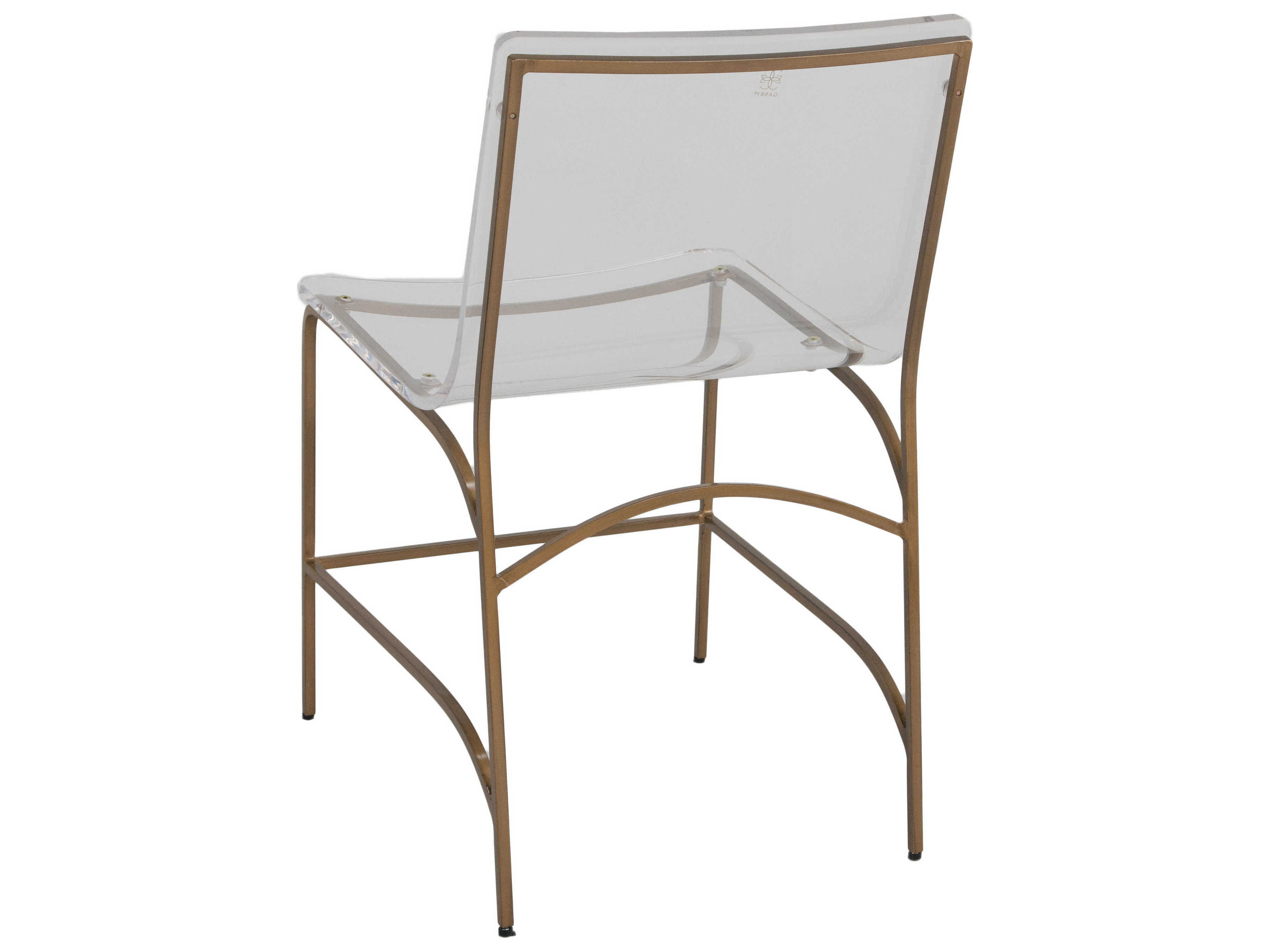 Gabby Penelope Clear Side Dining Chair