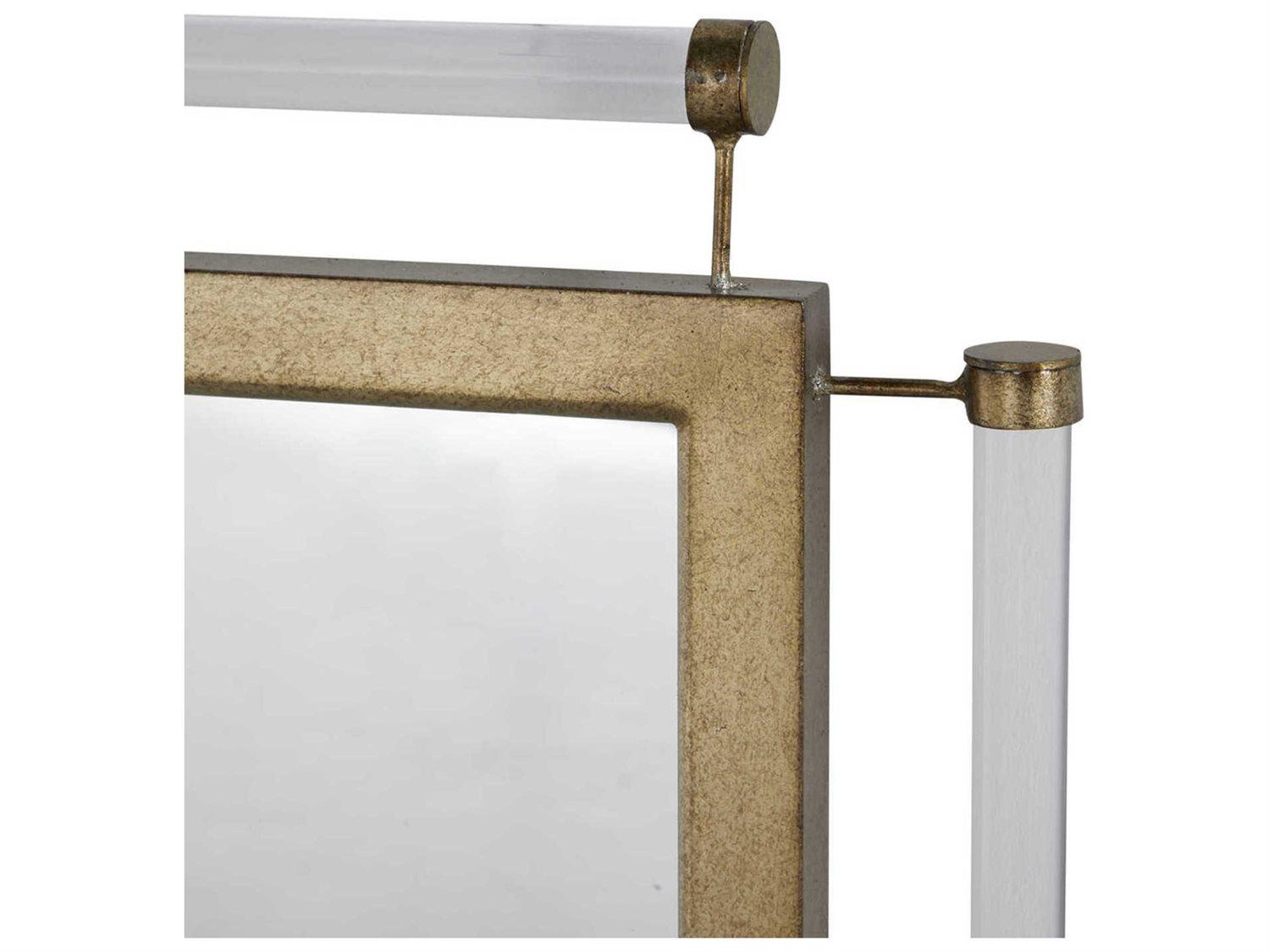 Gabby Diana Aged Pine Rectangular Wall Mirror