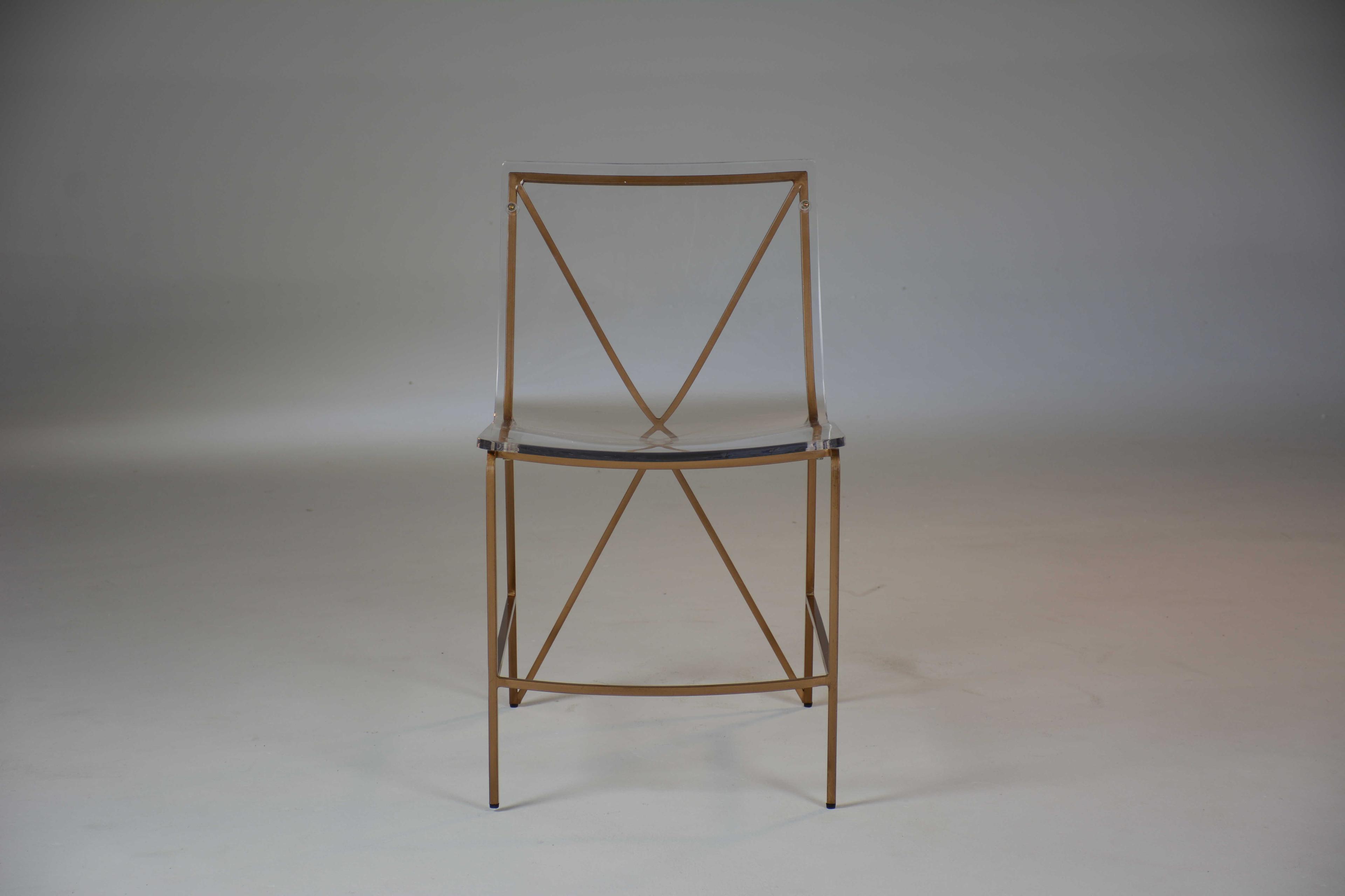 Gabby Johnson Clear Side Dining Chair