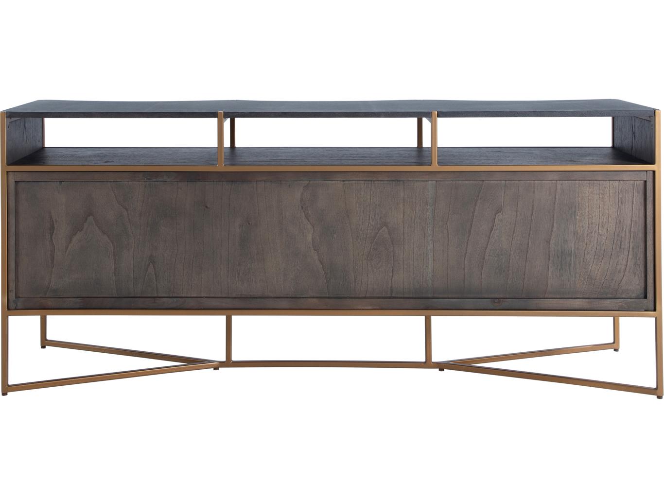 Gabby Jameson 70" Natural Black Media Console
