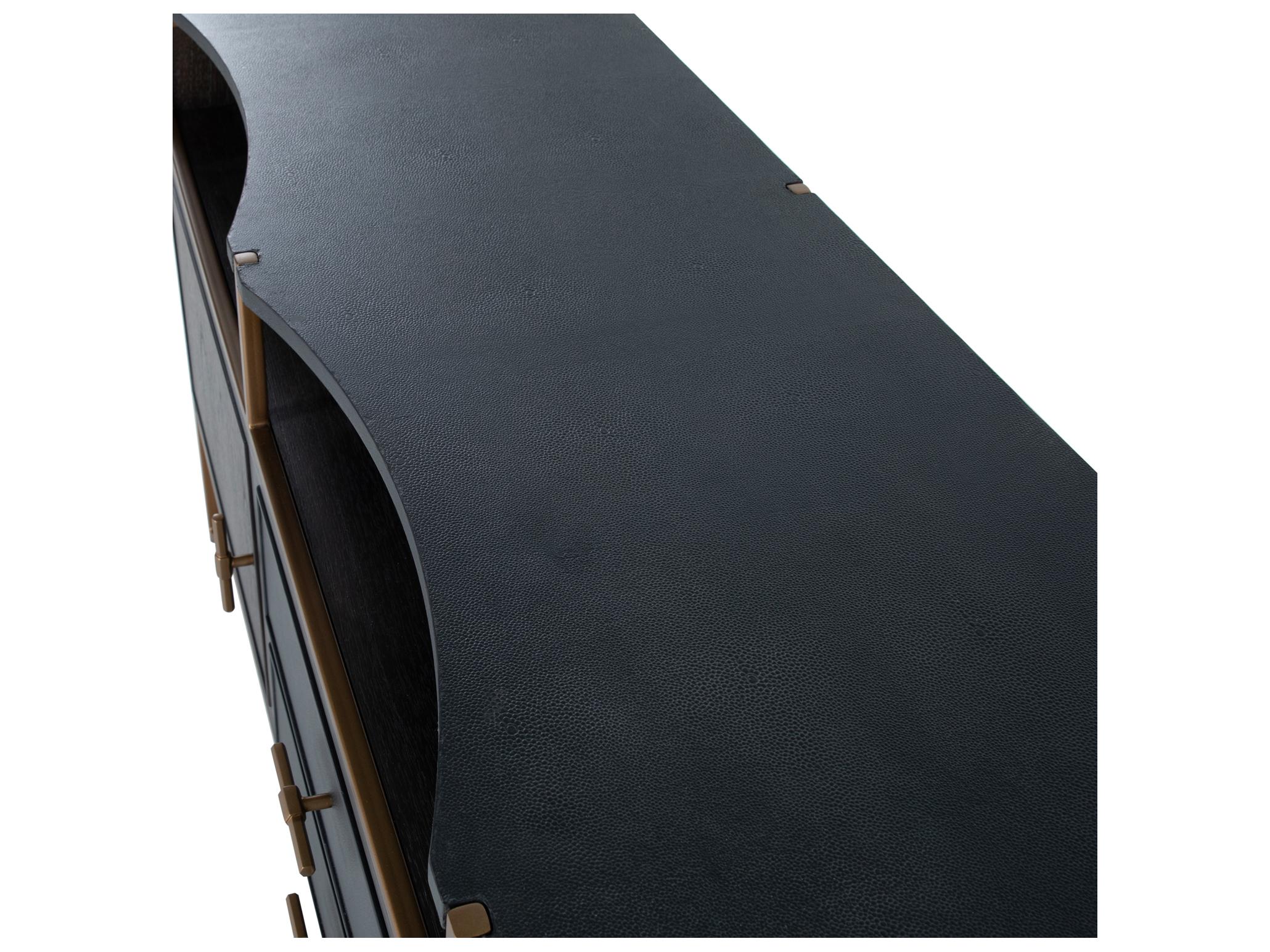 Gabby Jameson 70" Natural Black Media Console