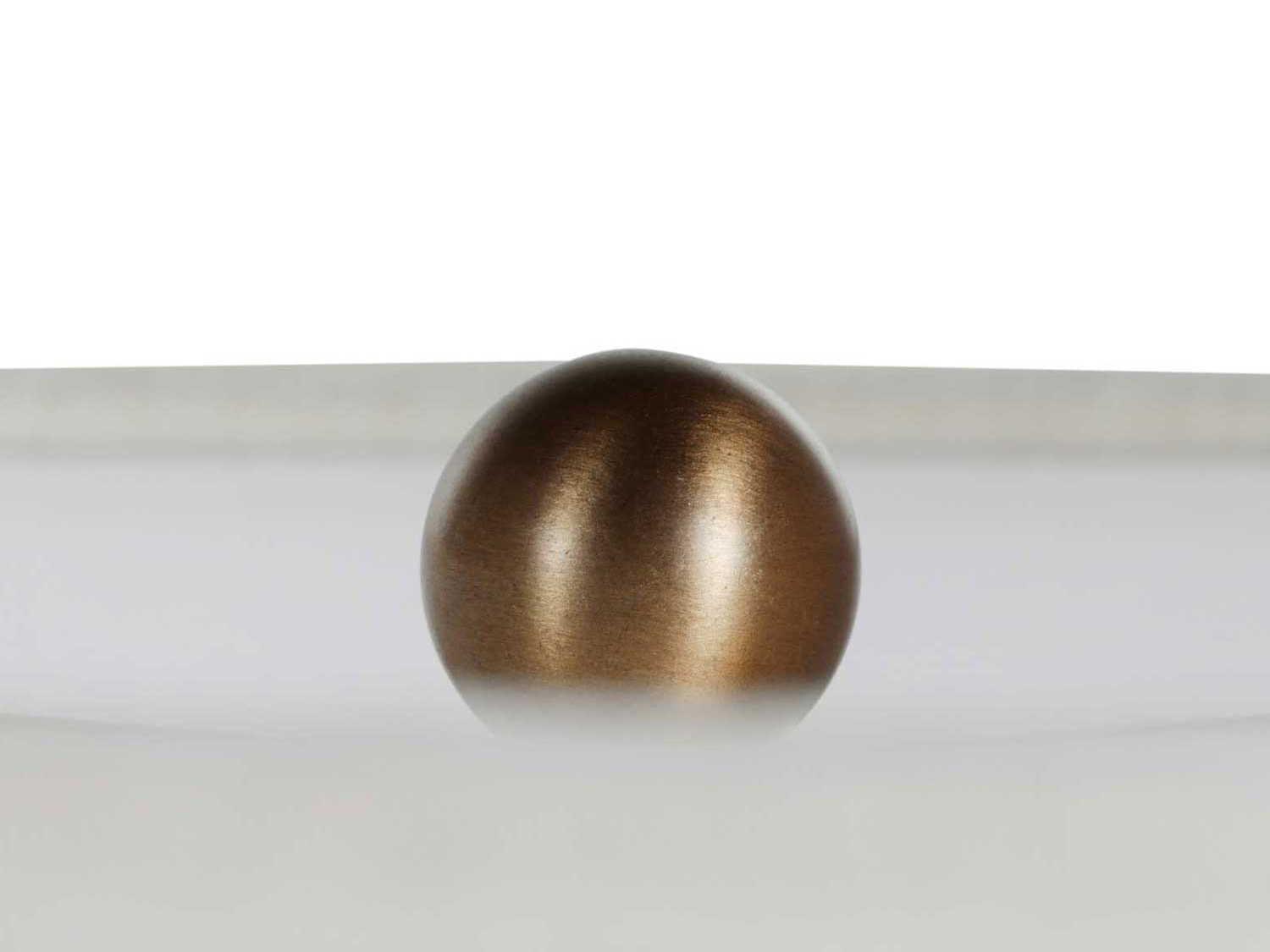 Gabby Osborn Textured White Antique Brass Buffet Lamp