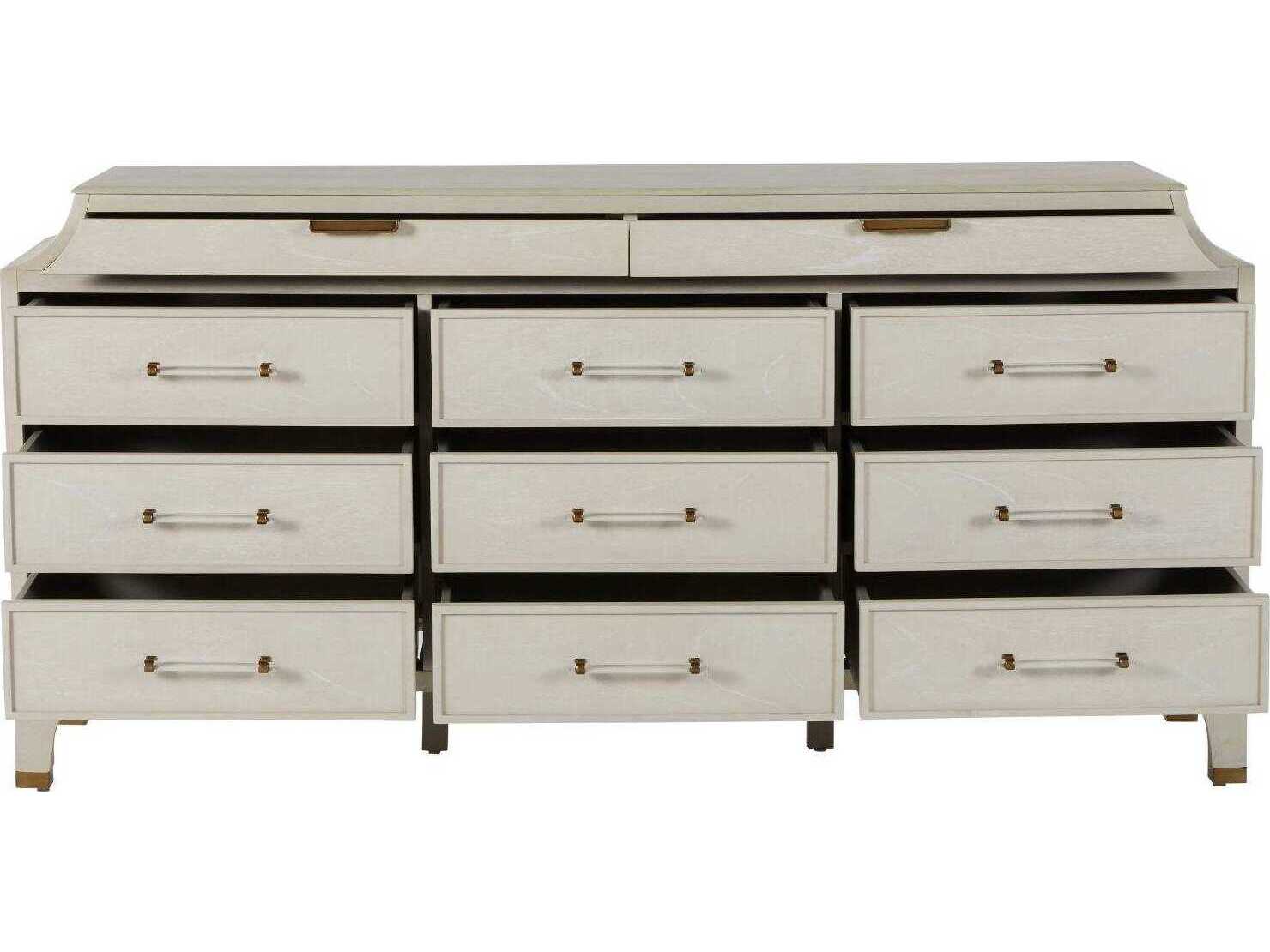 Gabby Alexandra Brass Wood Dresser