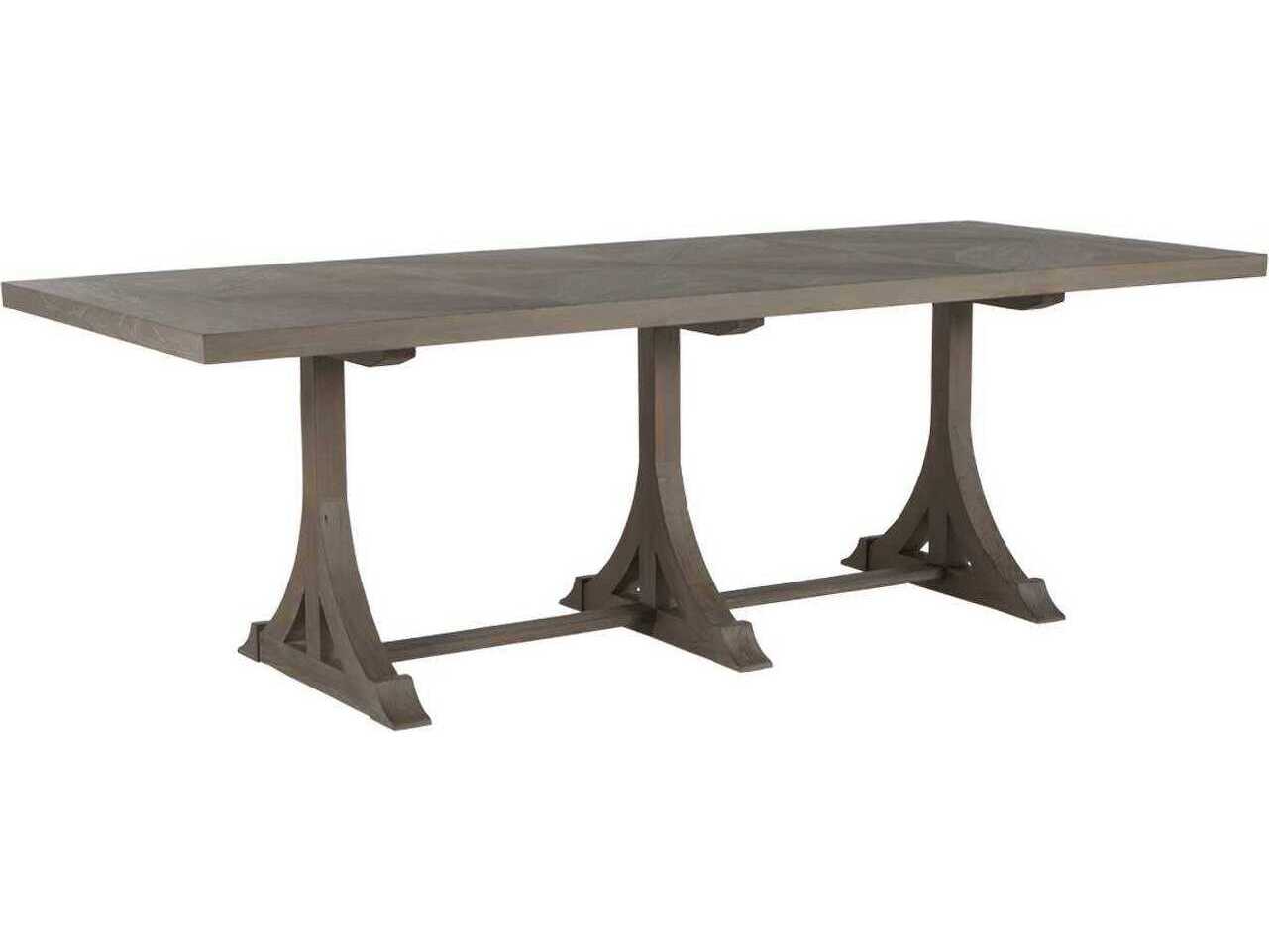 Gabby Adams Rectangular Vintage Gray Wood Dining Table