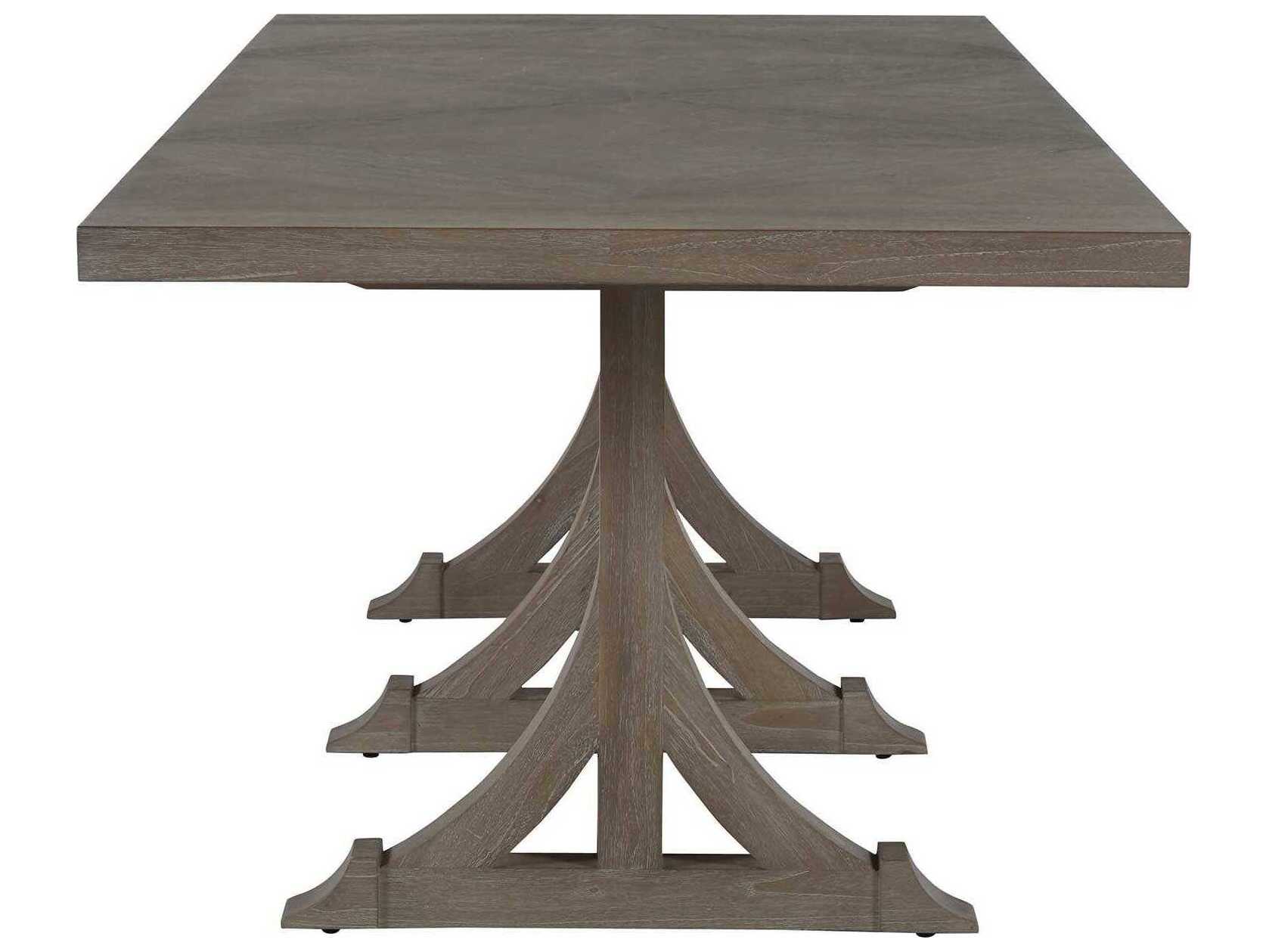 Gabby Adams Rectangular Vintage Gray Wood Dining Table