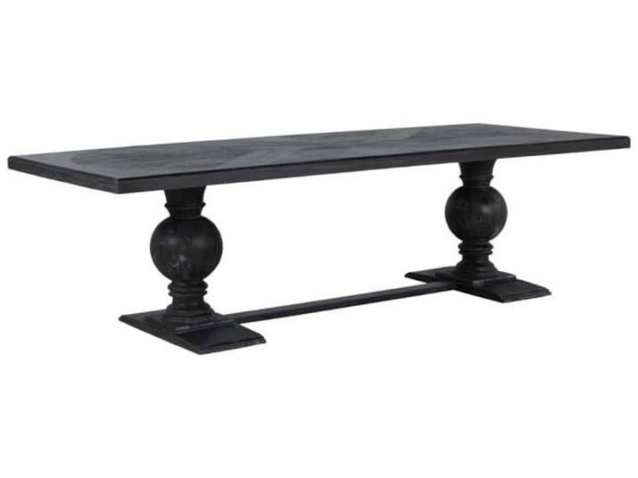 Gabby Matthew Rectangular Wood Cerused Ash Dining Table