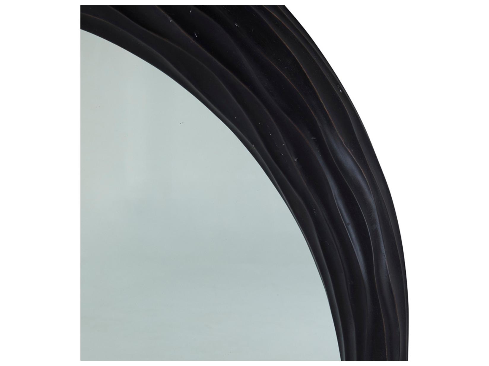 Gabby Swell Sesame Black Wall Mirror