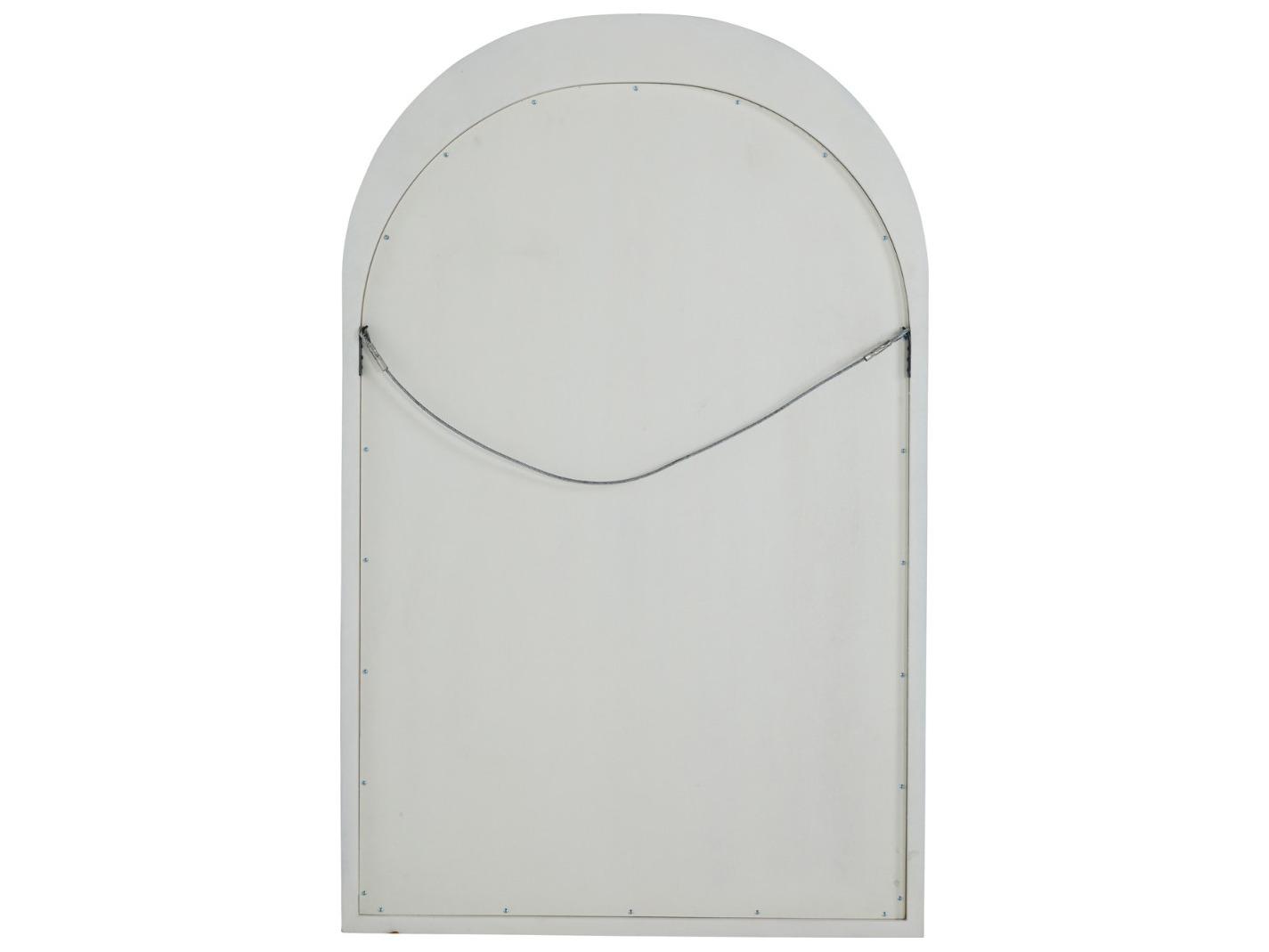 Gabby Swell Sesame White Wall Mirror
