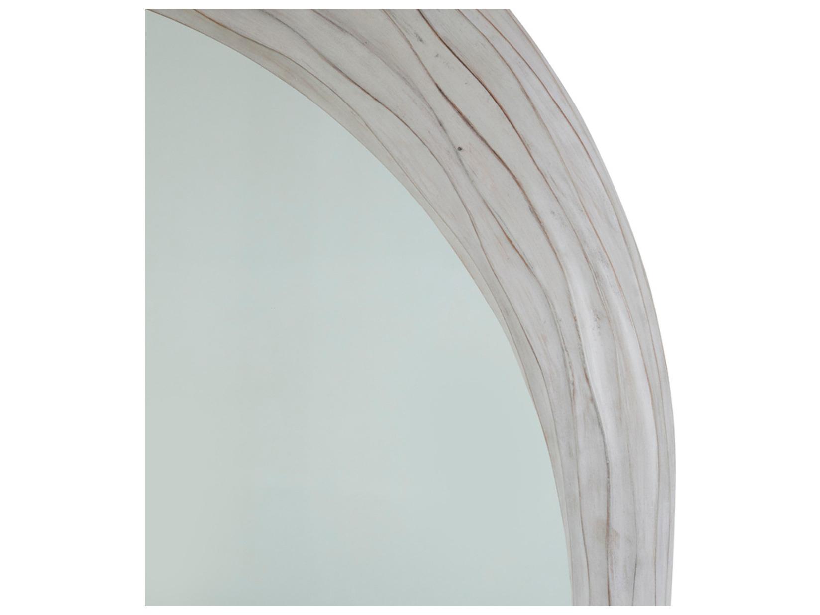 Gabby Swell Sesame White Wall Mirror